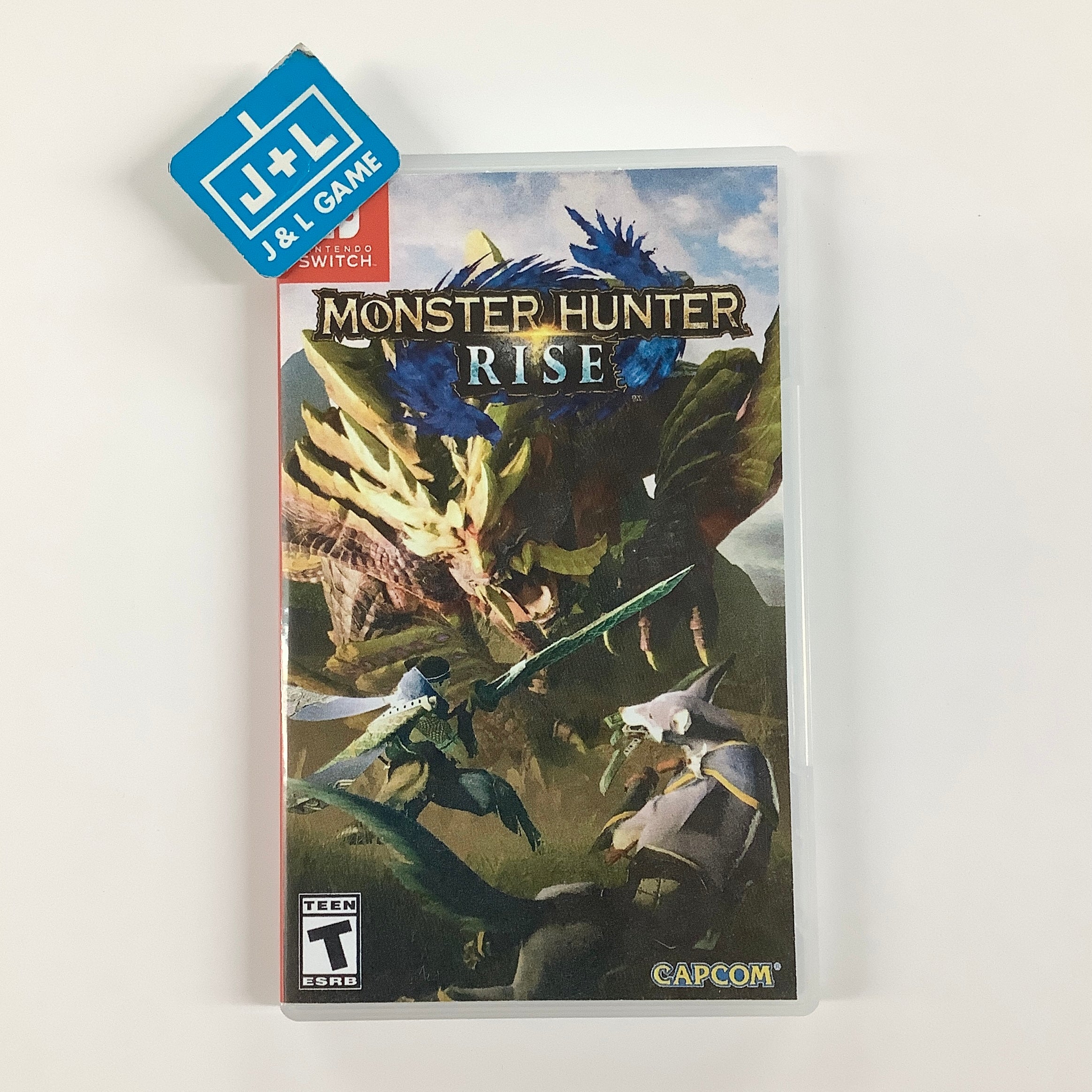 Monster Hunter Rise - (NSW) Nintendo Switch [Pre-Owned] Video Games Capcom