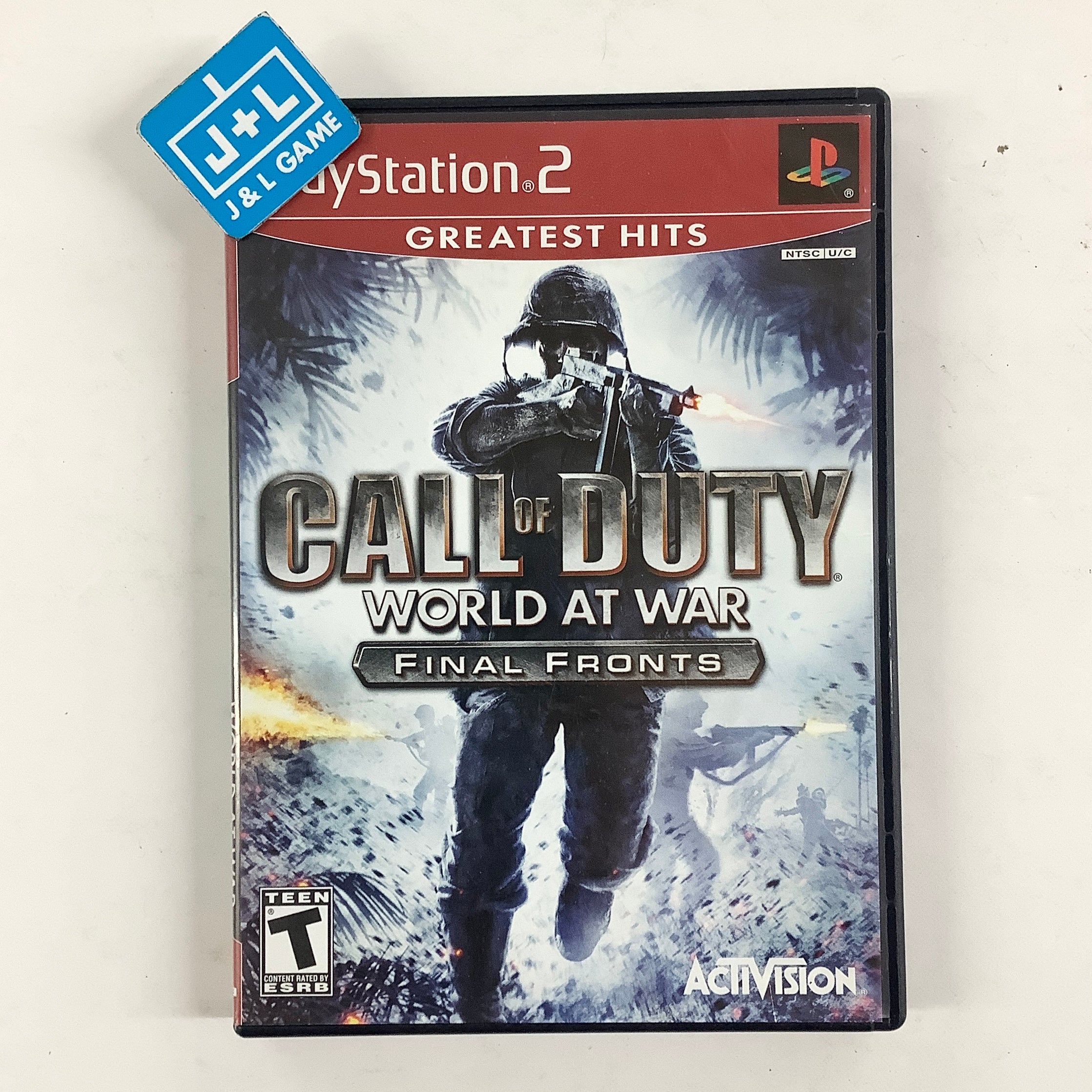 Call of Duty: World at War - Final Fronts (Greatest Hits) - (PS2) PlayStation 2 [Pre-Owned] Video Games Activision