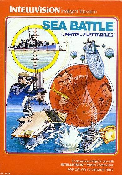Sea Battle - (INTV) Intellivision [Pre-Owned] Video Games Intellivision Productions   