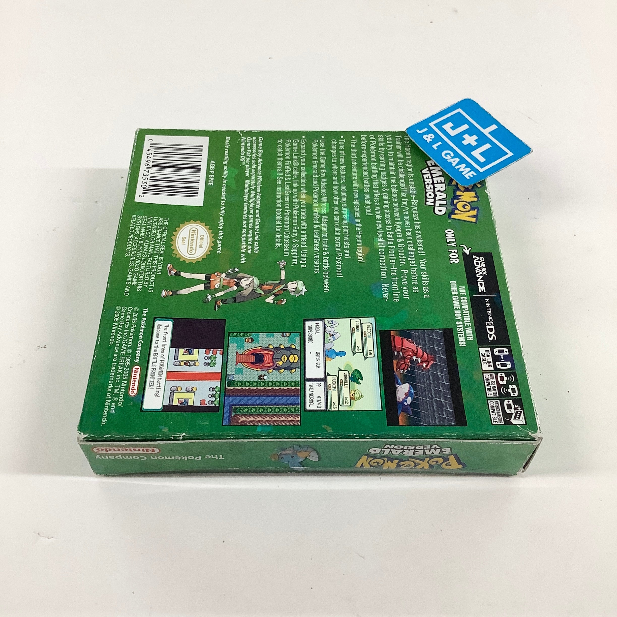 Pokemon Emerald Version - (GBA) Game Boy Advance [Pre-Owned]