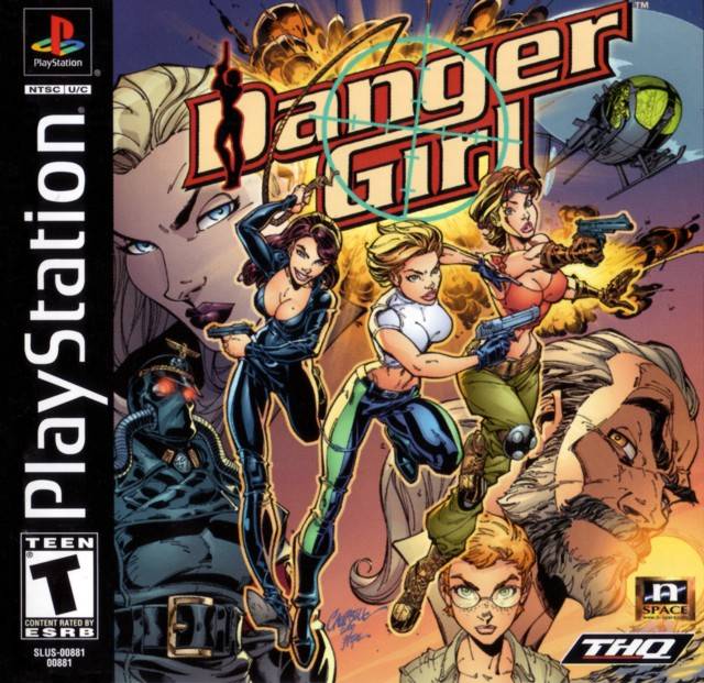 Danger Girl - (PS1) PlayStation 1 [Pre-Owned] Video Games THQ