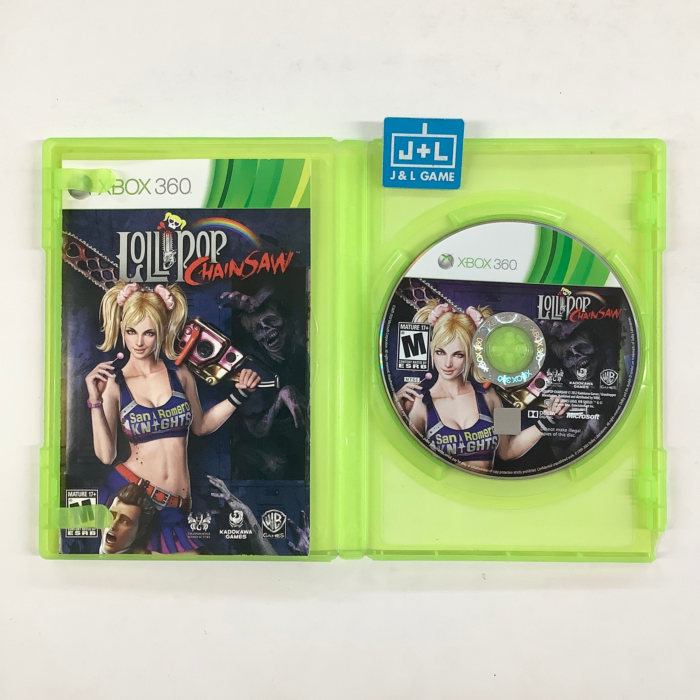 Lollipop Chainsaw - Xbox 360 [Pre-Owned] Video Games Warner Bros. Interactive Entertainment