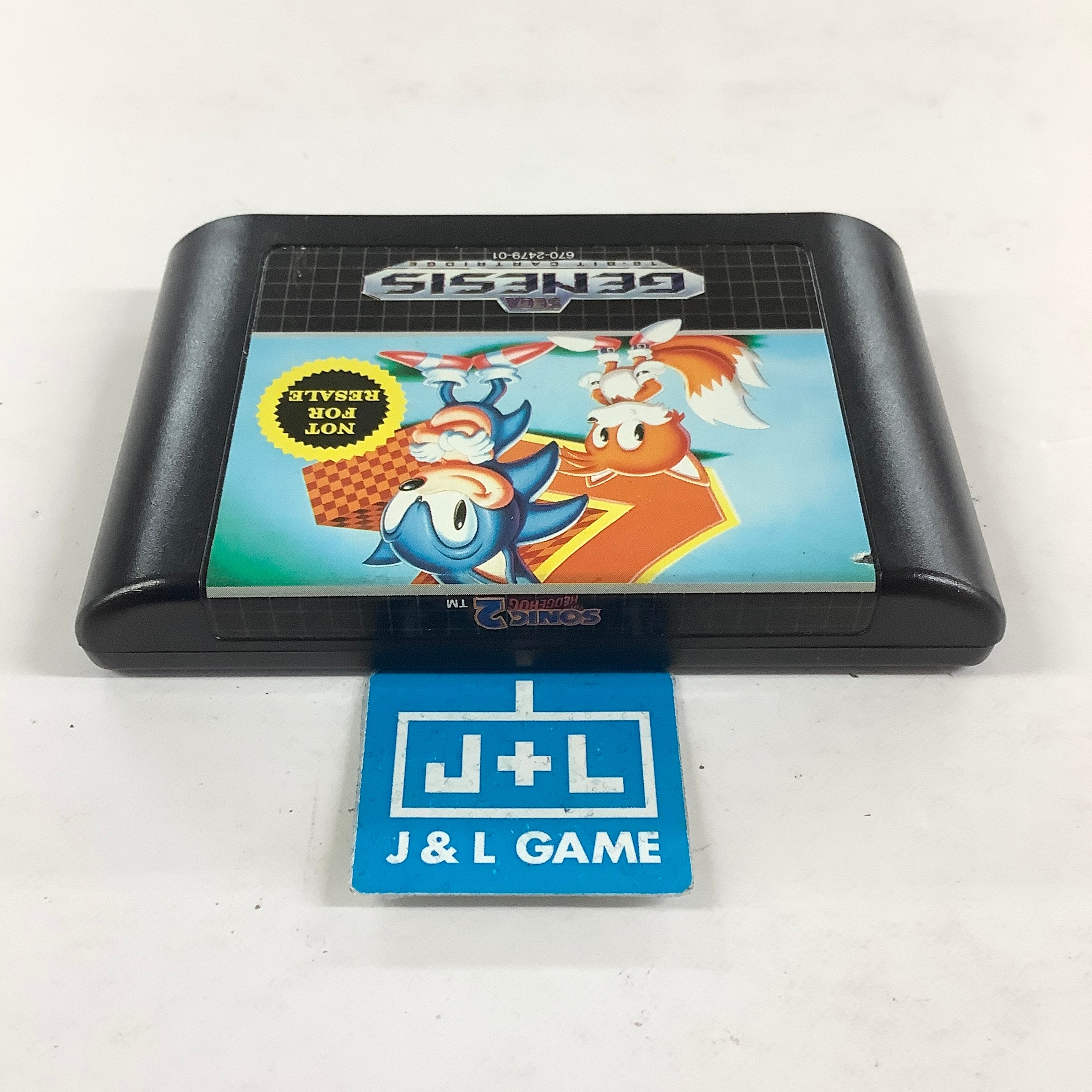 Sonic the Hedgehog 2 (Not For ReSale) - (SG) SEGA Genesis [Pre-Owned] Video Games Sega
