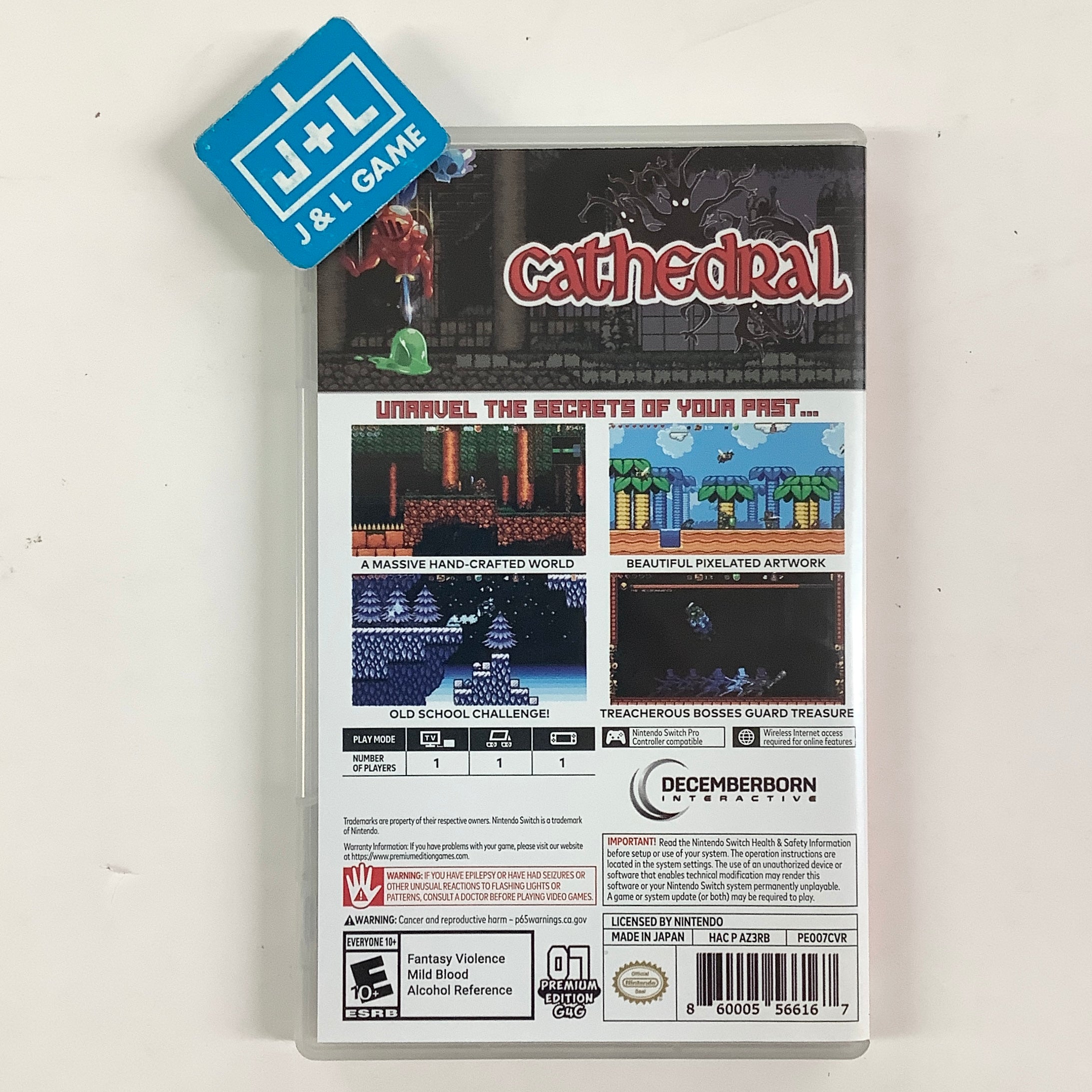 Cathedral (Retro Edition) - (NSW) Nintendo Switch [Pre-Owned] Video Games Premium Edition Games