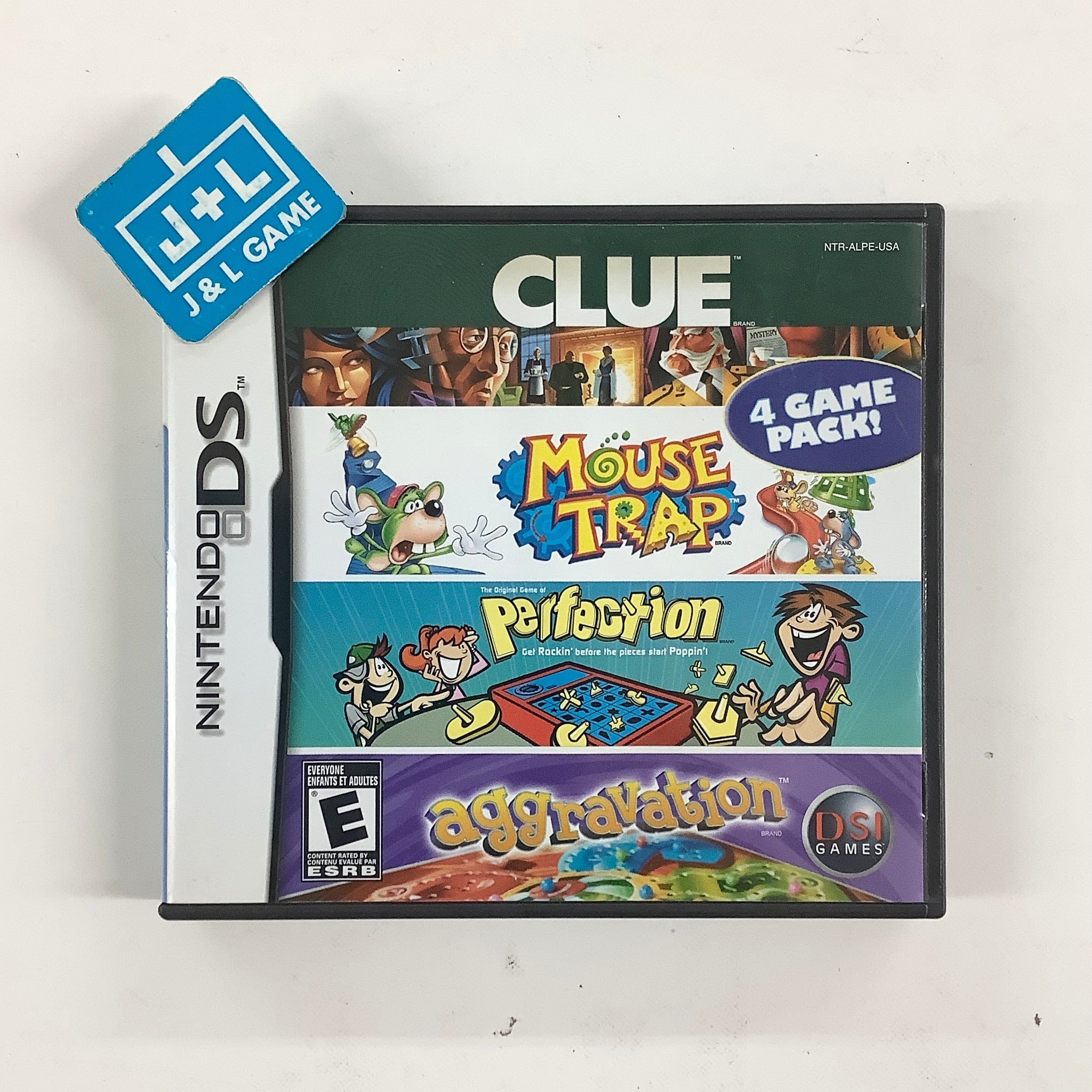Clue / Mouse Trap / Perfection / Aggravation - (NDS) Nintendo DS [Pre-Owned] Video Games DSI Games