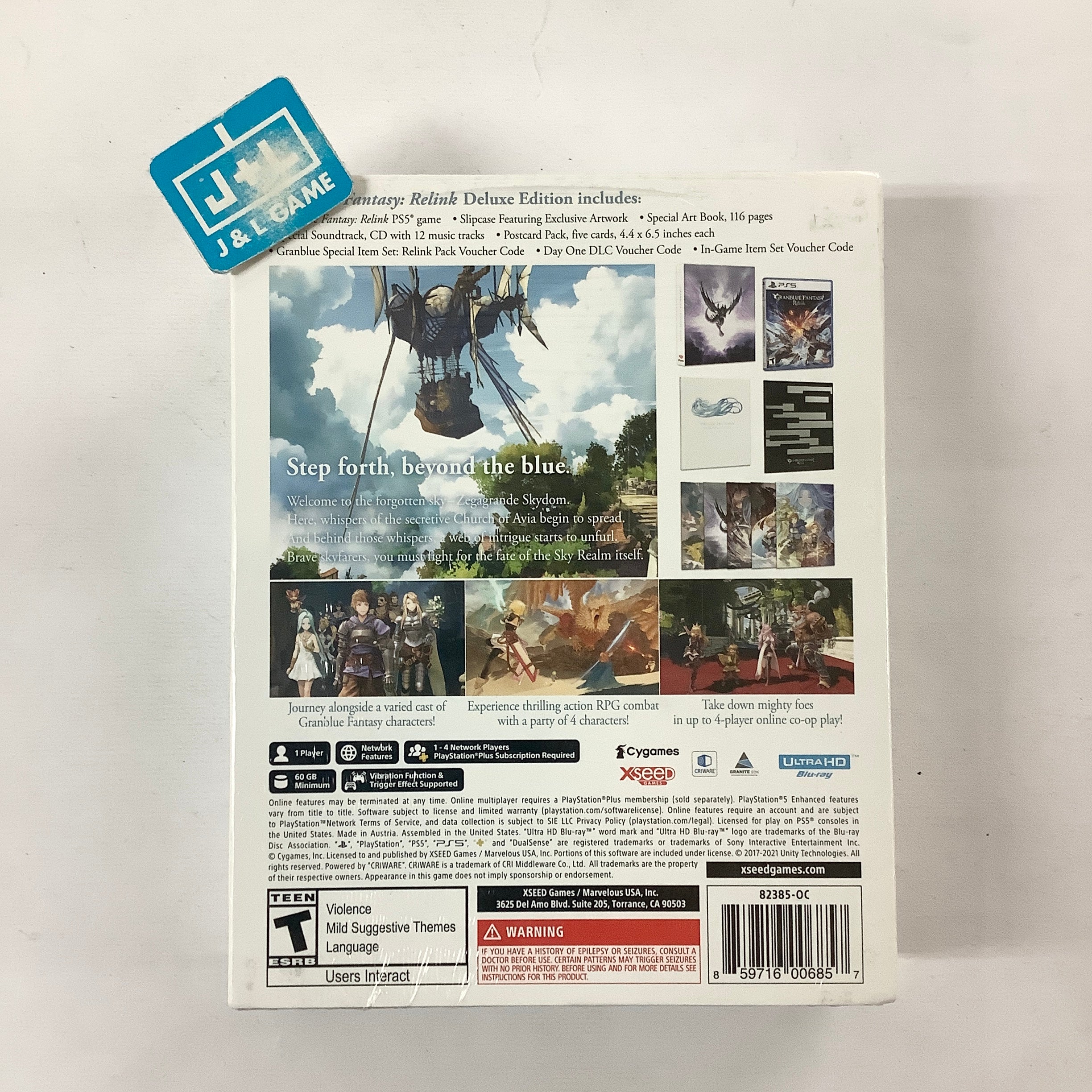 PlayStation - GRANBLUE FANTASY: Relink【PS5】 Granblue Fantasy: Relink - PlayStation 5 | XSEED Games