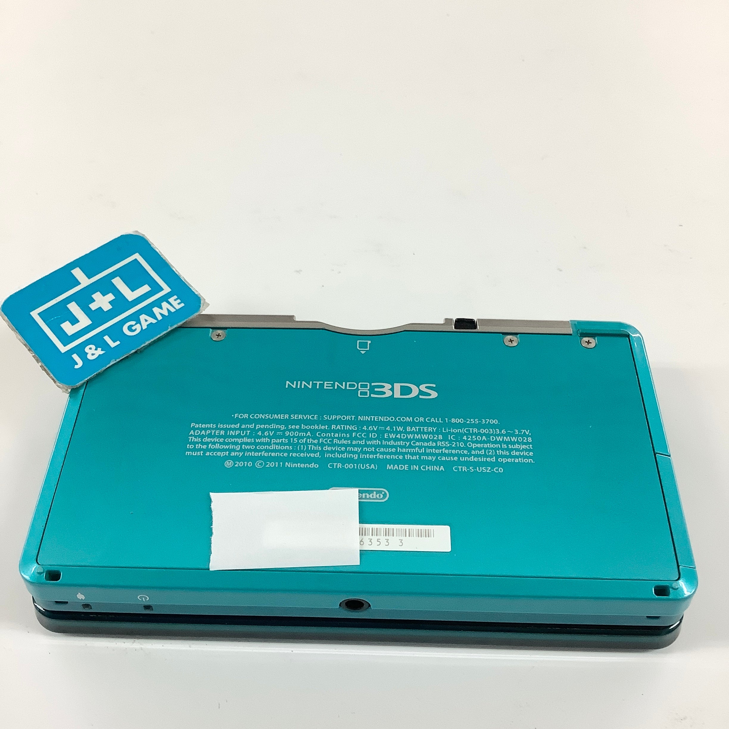 Nintendo 3DS Console (Aqua Blue) - Nintendo 3DS [Pre-Owned] Consoles Nintendo