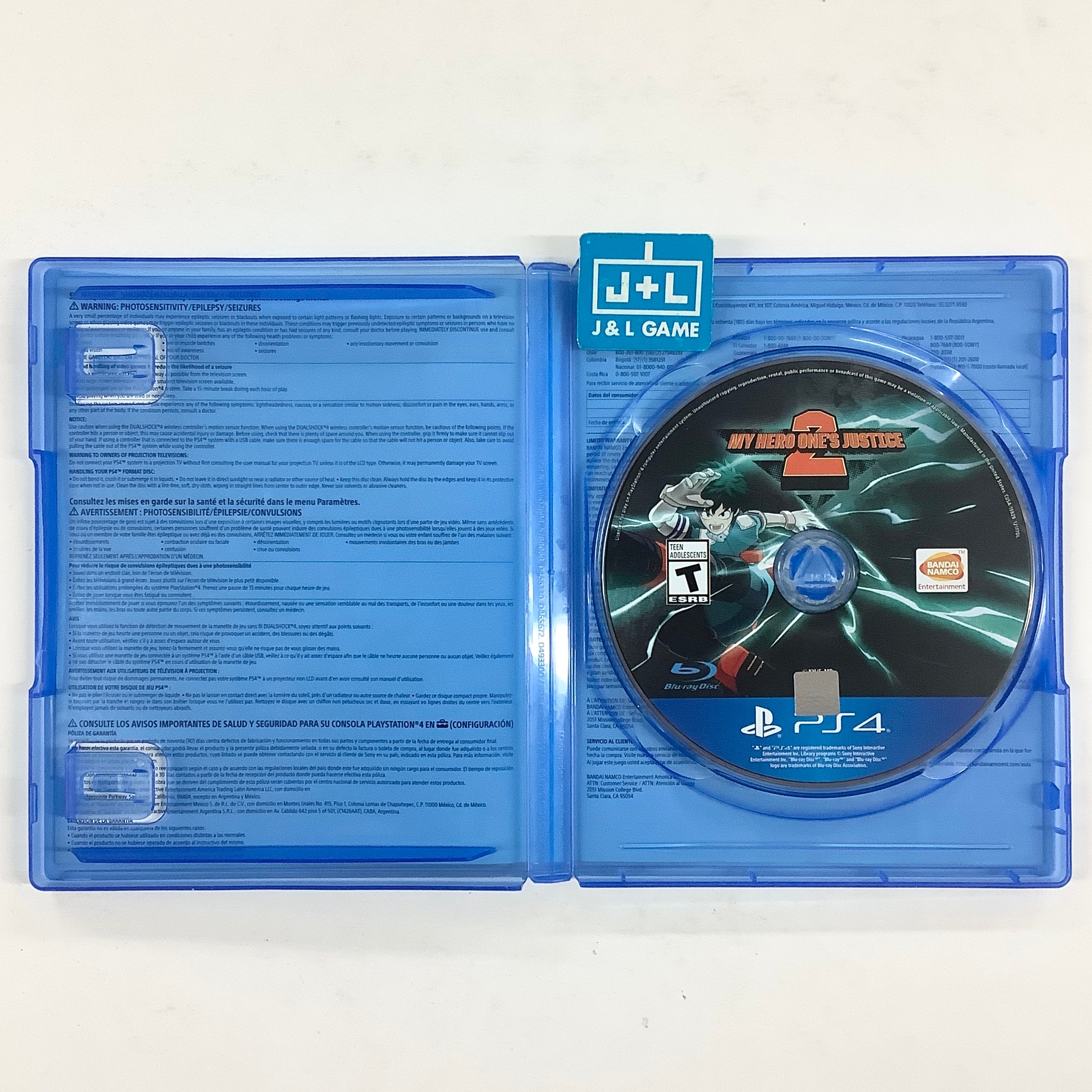 My Hero One's Justice 2 - (PS4) PlayStation 4 [Pre-Owned]
