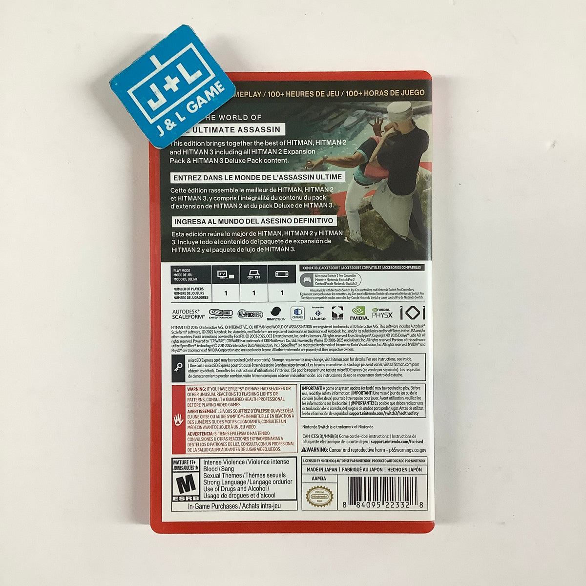 Hitman: World of Assassination (Signature Edition) - (NS2) Nintendo Switch 2 [Pre-Owned] Video Games IO Interactive A/S