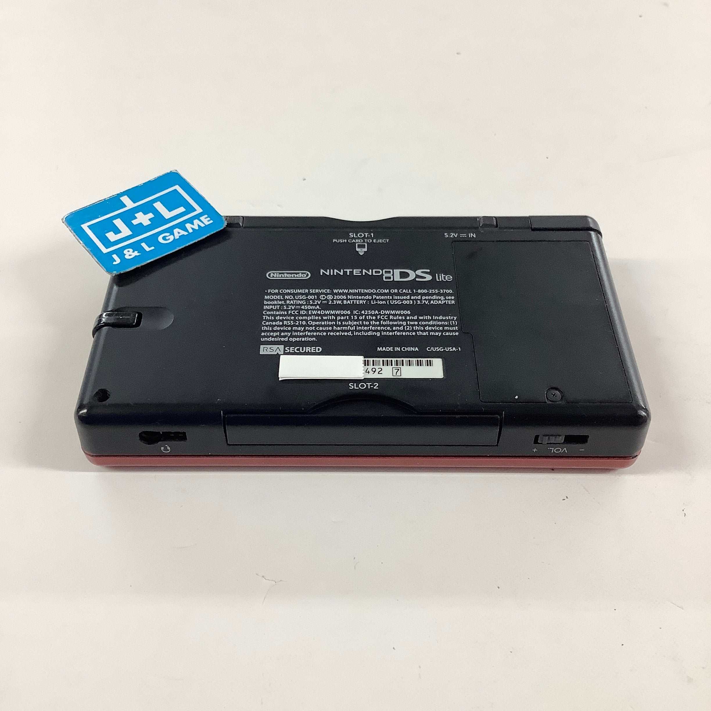 Nintendo DS Lite Console (Crimson Red) - (NDS) Nintendo DS [Pre-Owned] Consoles Nintendo