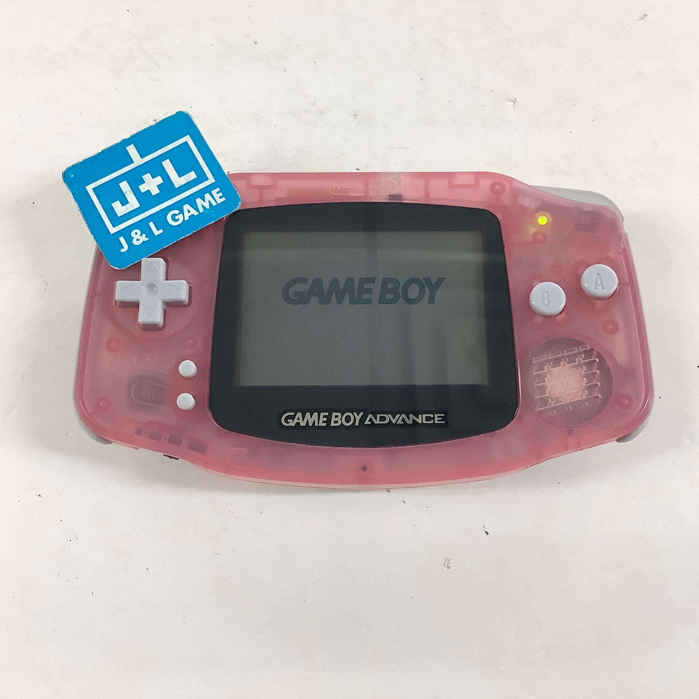 Nintendo Game Boy Advance Console (Clear Pink) - (GBA) Game Boy Advance [Pre-Owned] Consoles Nintendo