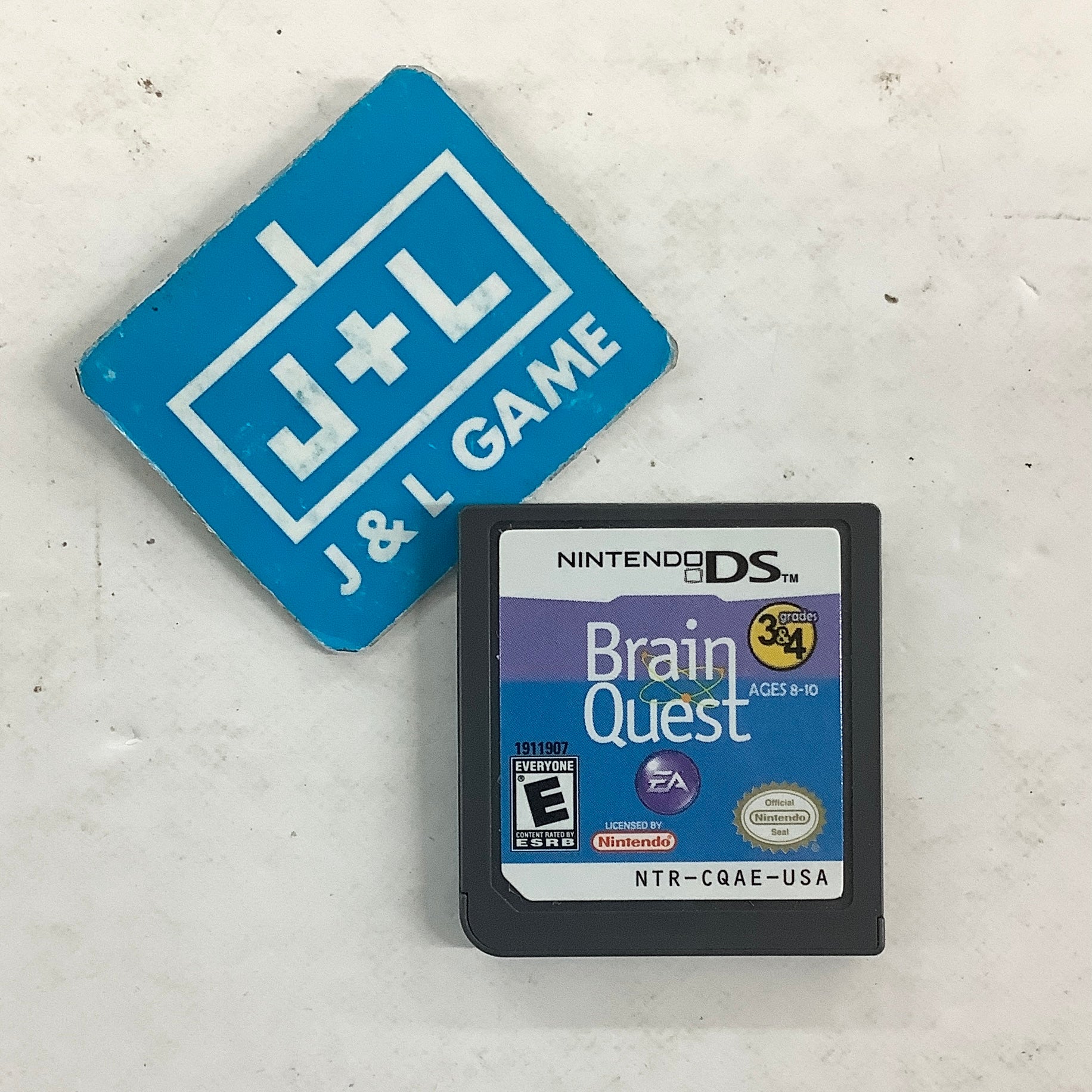 Brain Quest Grades 3 & 4 - (NDS) Nintendo DS [Pre-Owned] Video Games Electronic Arts