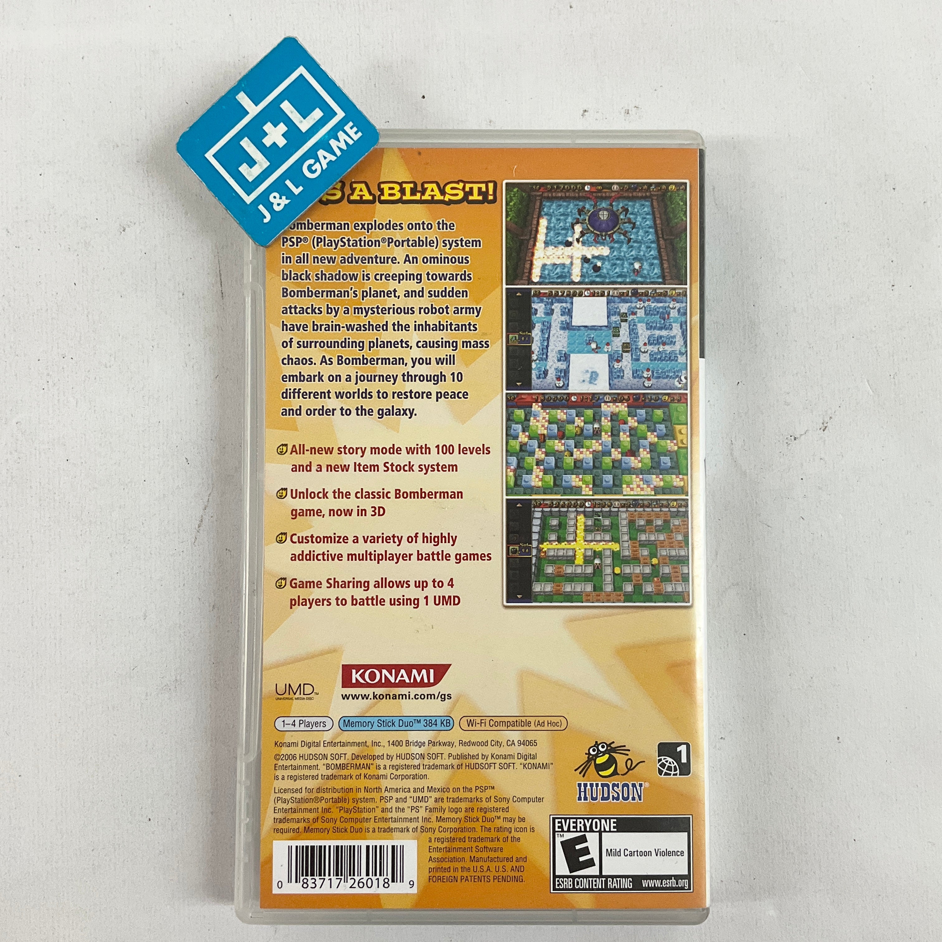 Bomberman - Sony PSP [Pre-Owned] Video Games Konami