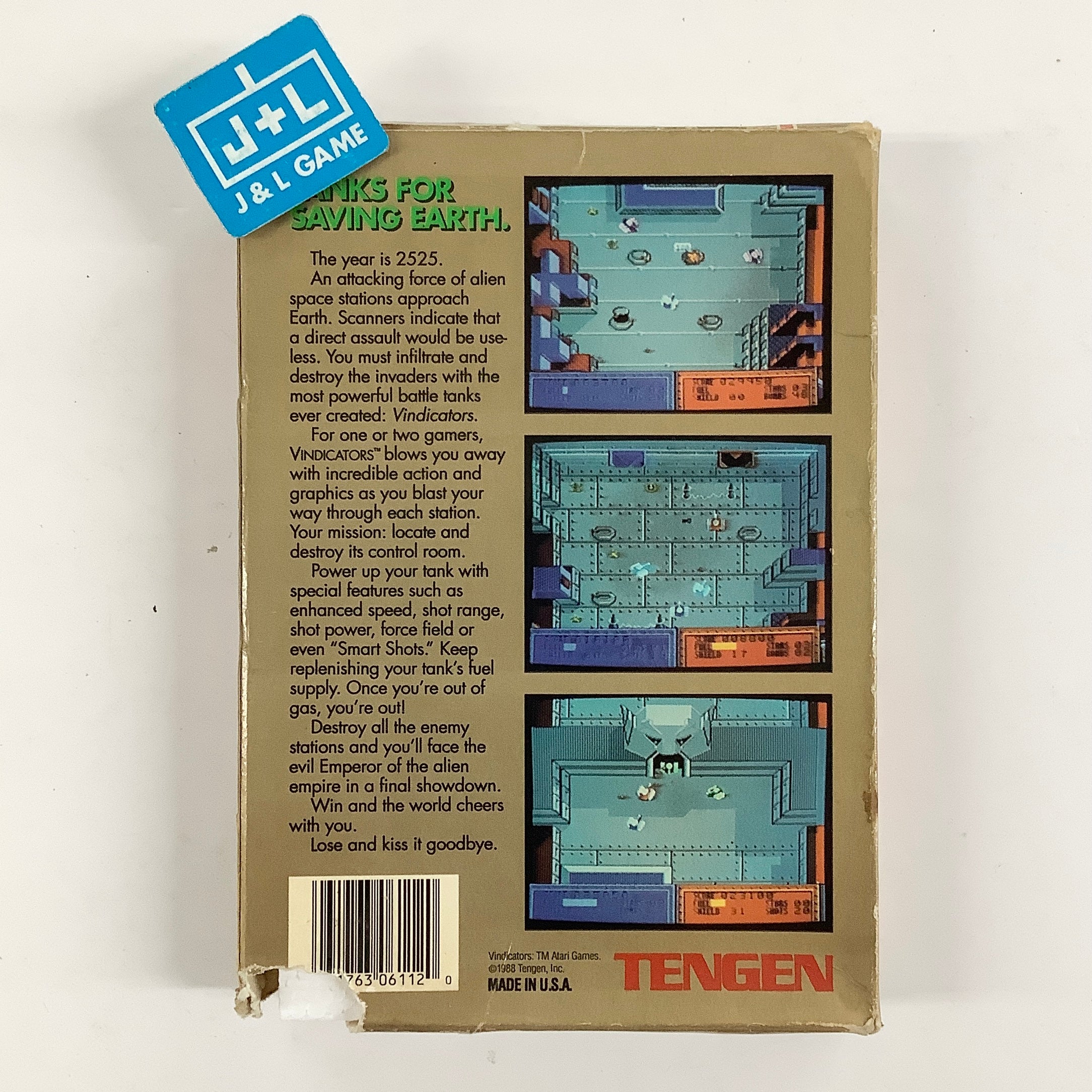 Vindicators - (NES) Nintendo Entertainment System [Pre-Owned] Video Games Tengen