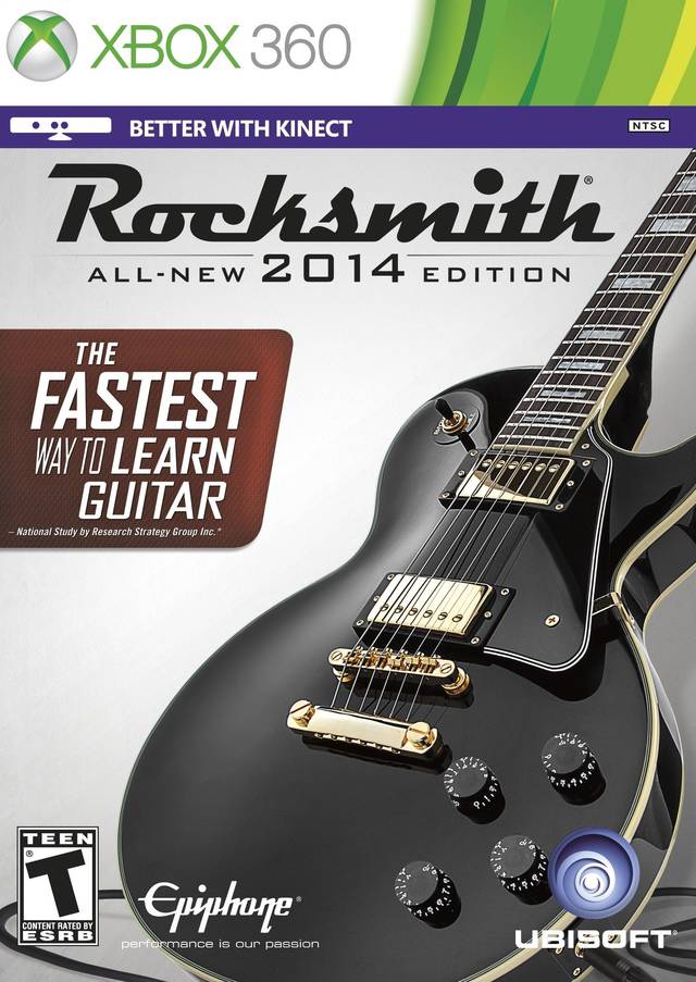Rocksmith 2014 Edition (Game Only) - Xbox 360 Video Games Ubisoft   