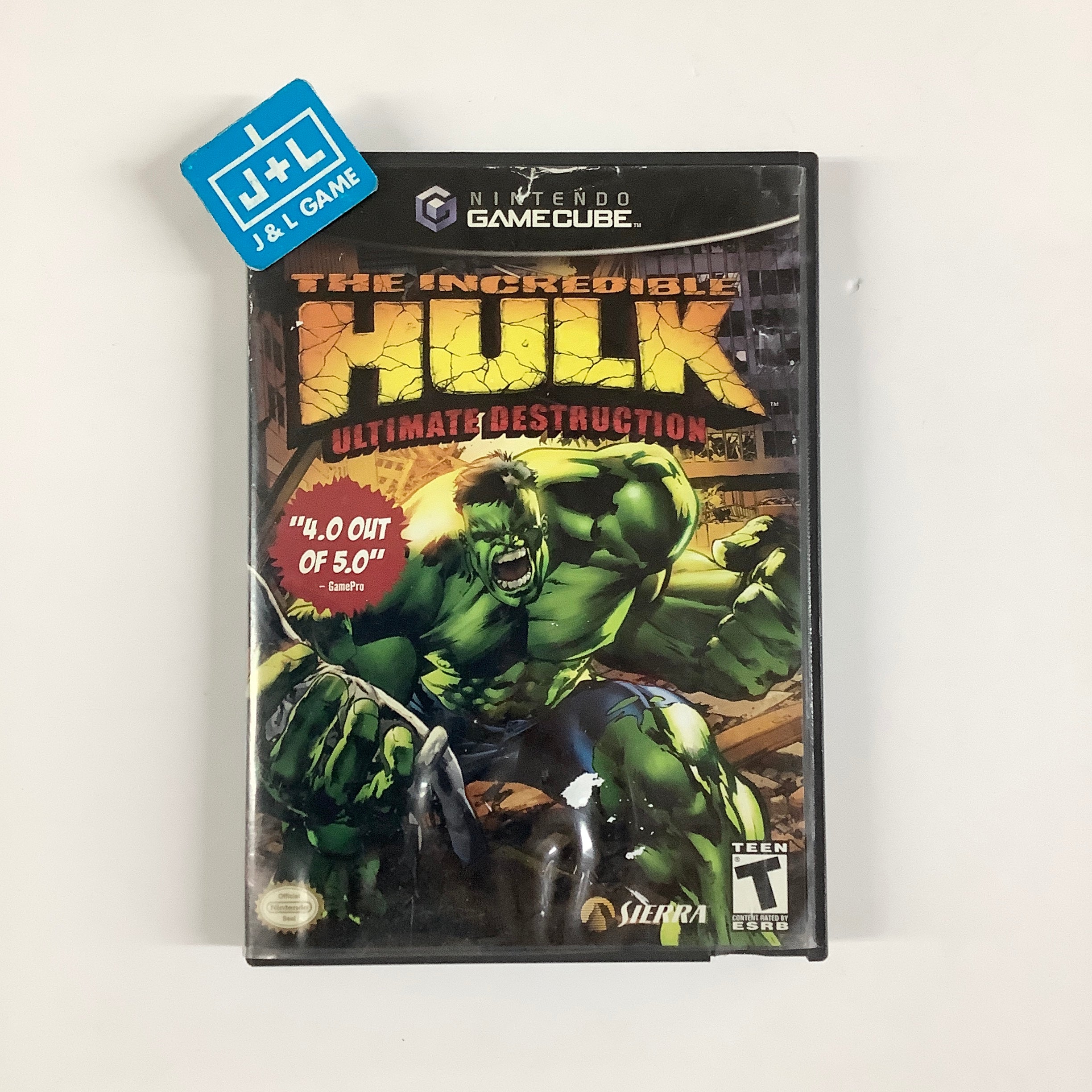 The Incredible Hulk: Ultimate Destruction - (GC) Nintendo GameCube [Pre-Owned]
