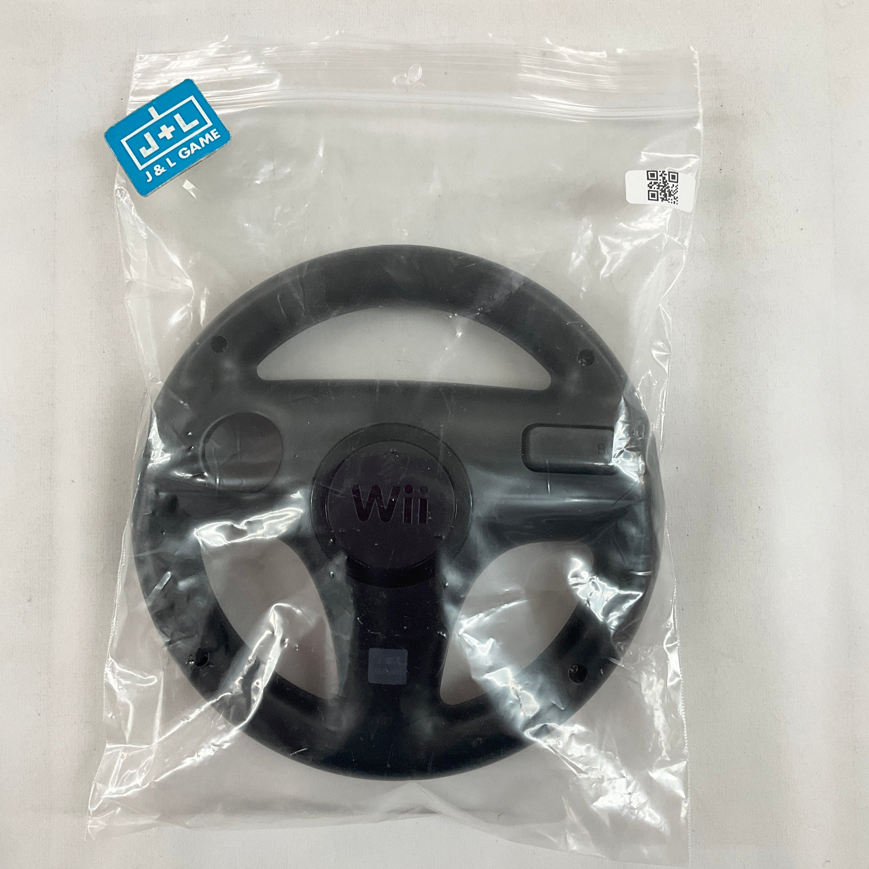 Nintendo Wii Wheel (Black) - Nintendo Wii [Pre-Owned] ACCESSORIES Nintendo
