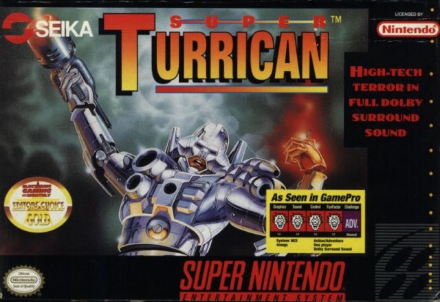 Super Turrican - (SNES) Super Nintendo [Pre-Owned] Video Games Seika Corp.   