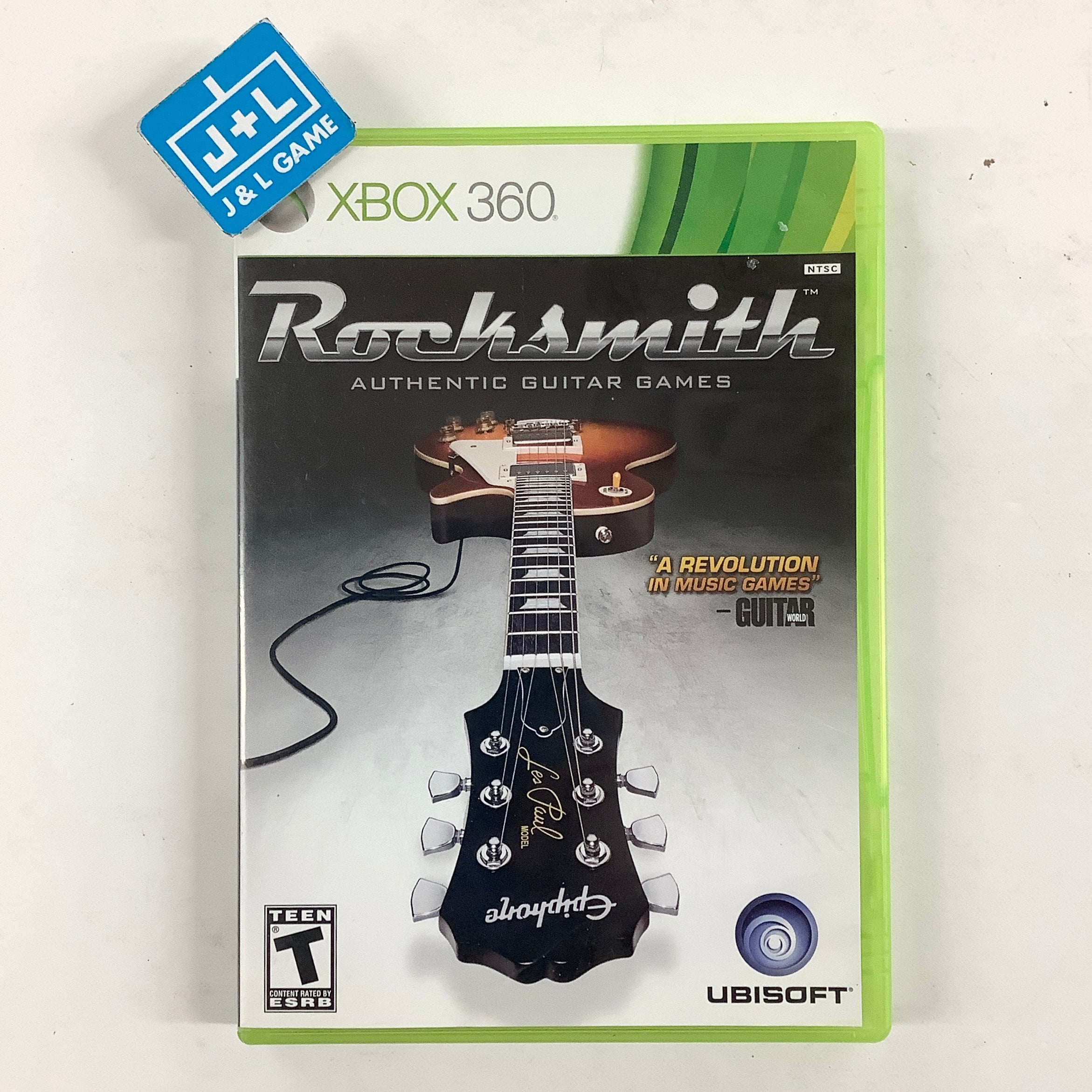 Rocksmith (Guitar) (Game Only) - Xbox 360 [Pre-Owned] Video Games Ubisoft