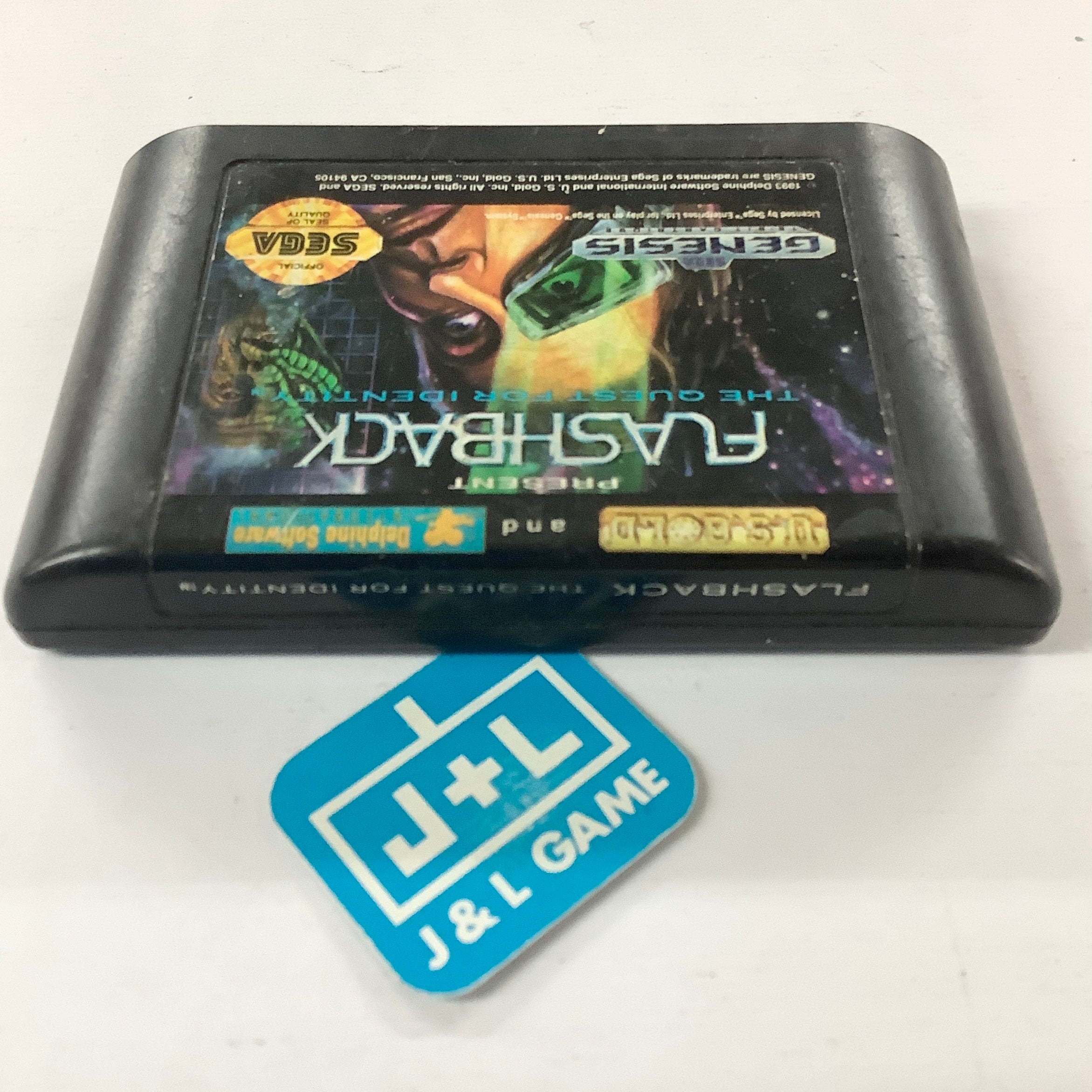 Flashback: The Quest for Identity - (SG) SEGA Genesis [Pre-Owned] Video Games U.S. Gold   