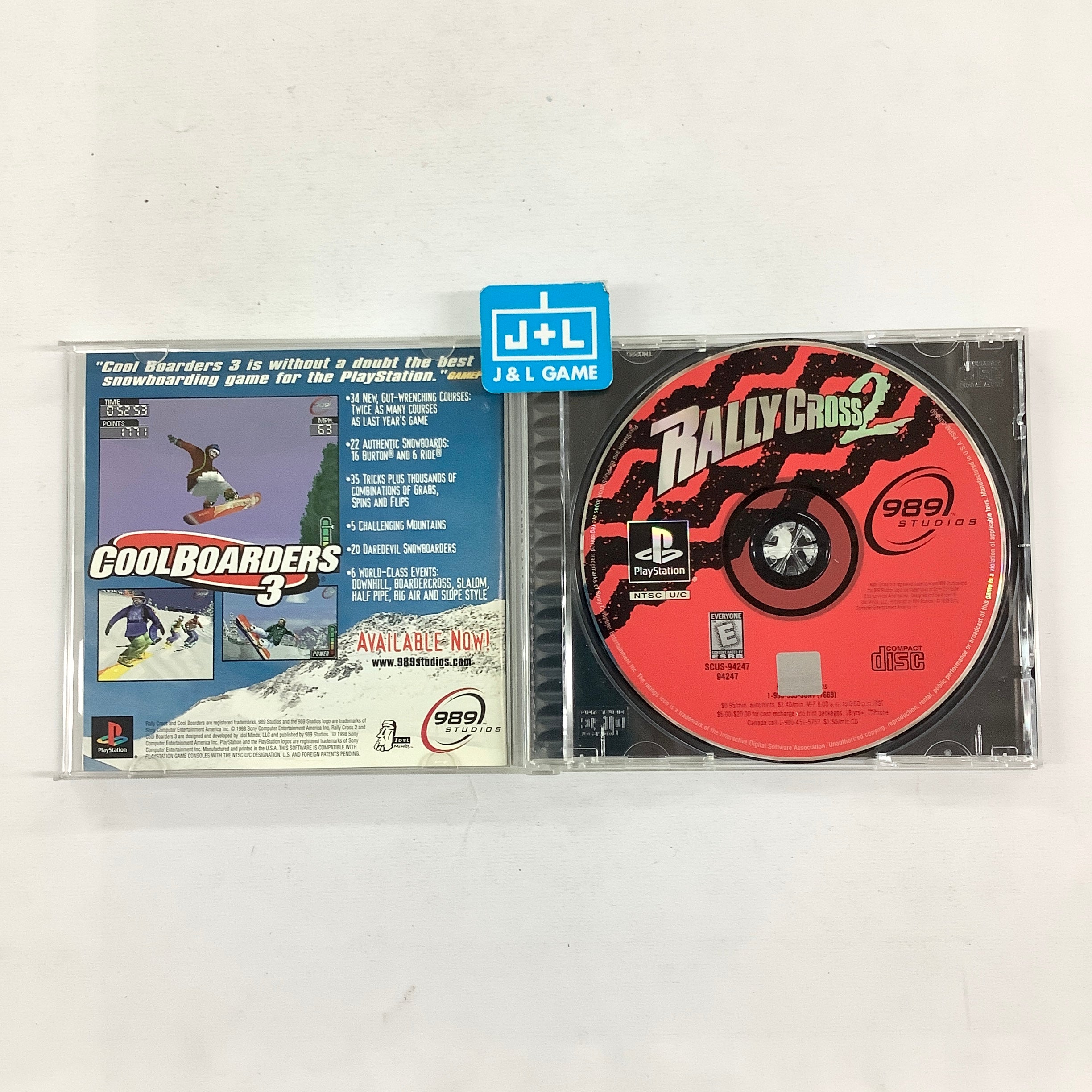 Rally Cross 2 - (PS1) PlayStation 1 [Pre-Owned] | J&L Game