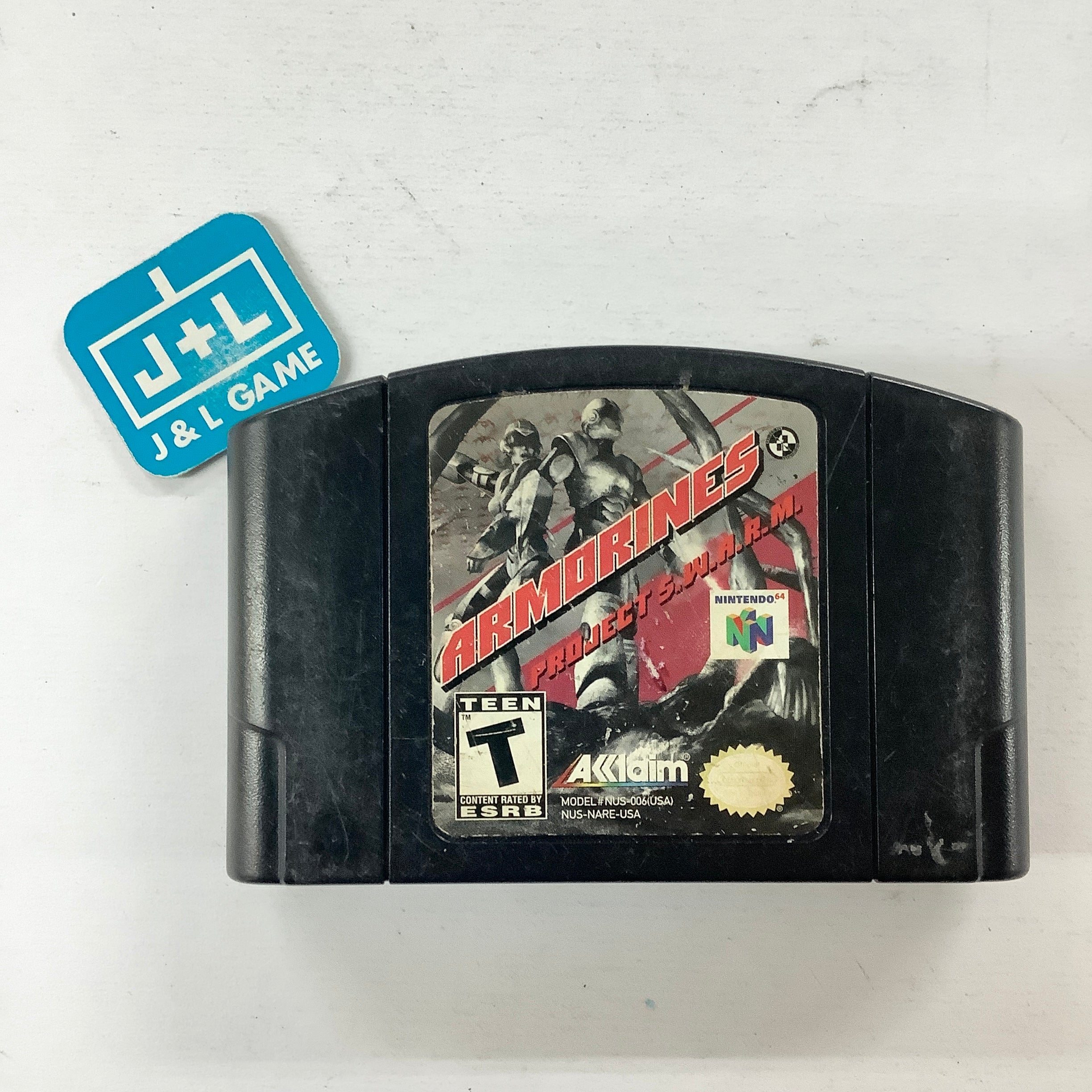 Armorines: Project S.W.A.R.M. - (N64) Nintendo 64 [Pre-Owned] Video Games Acclaim   