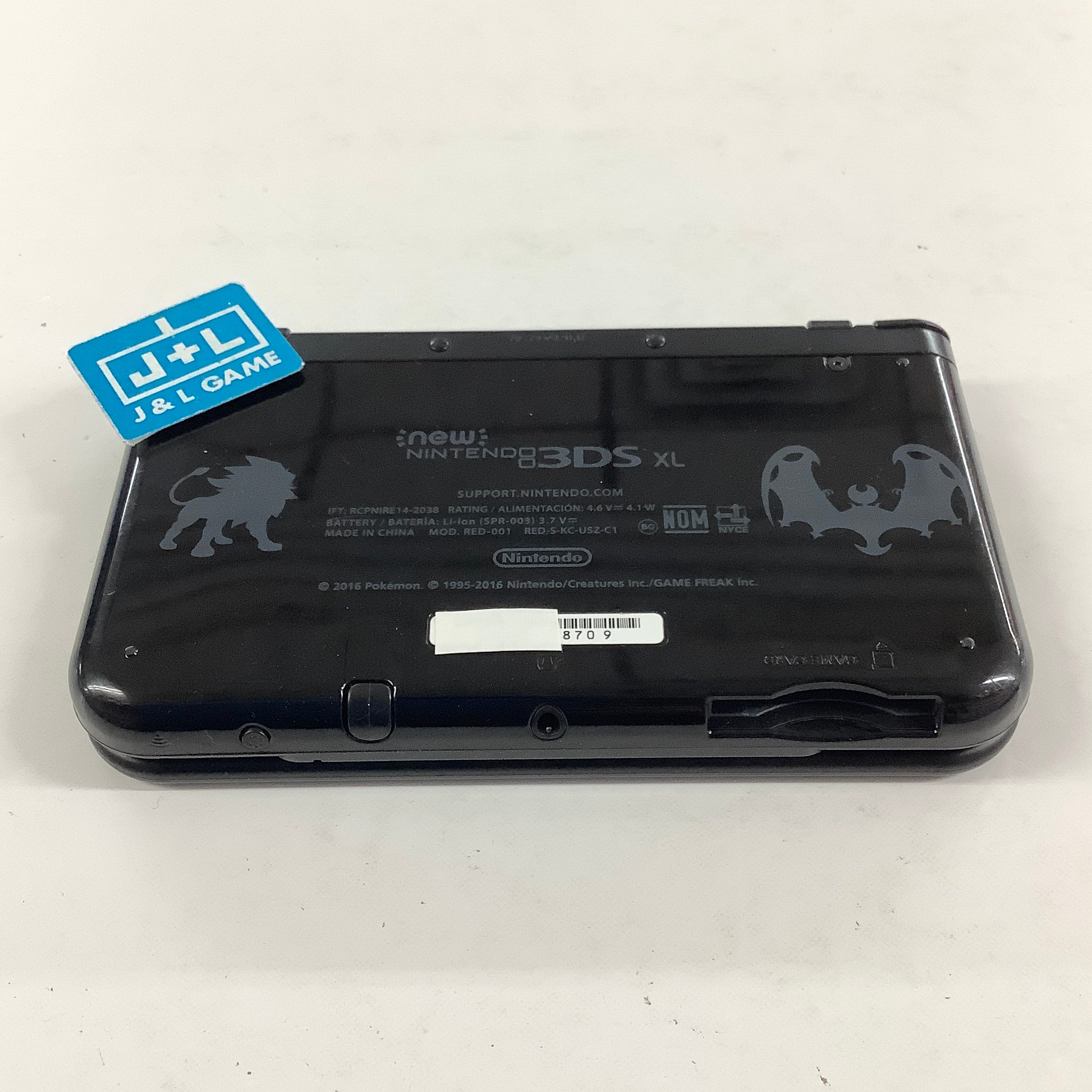 New Nintendo 3DS XL Console (Solgaleo Lunala Black Edition) - Nintendo 3DS [Pre-Owned] Consoles Nintendo