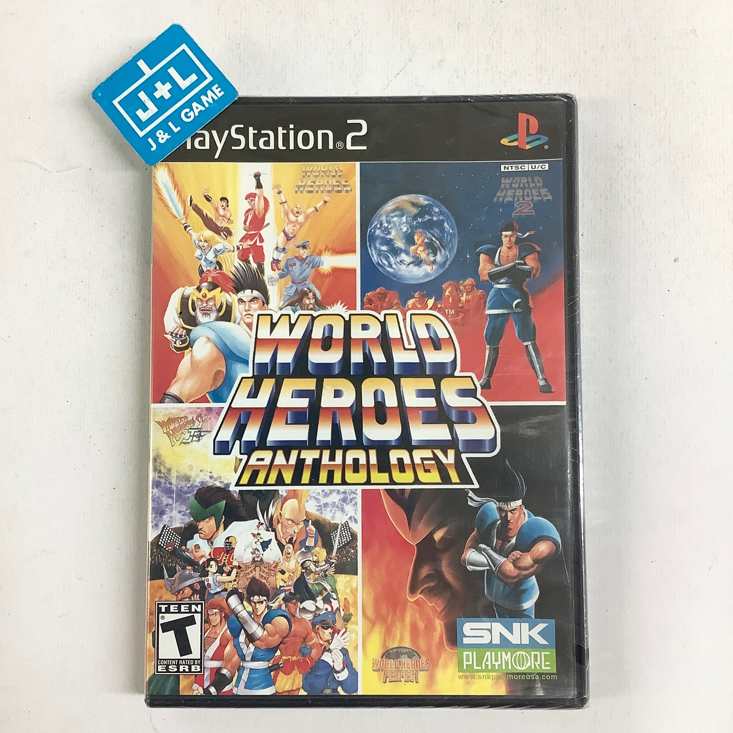 World Heroes Anthology - (PS2) PlayStation 2 Video Games SNK Playmore