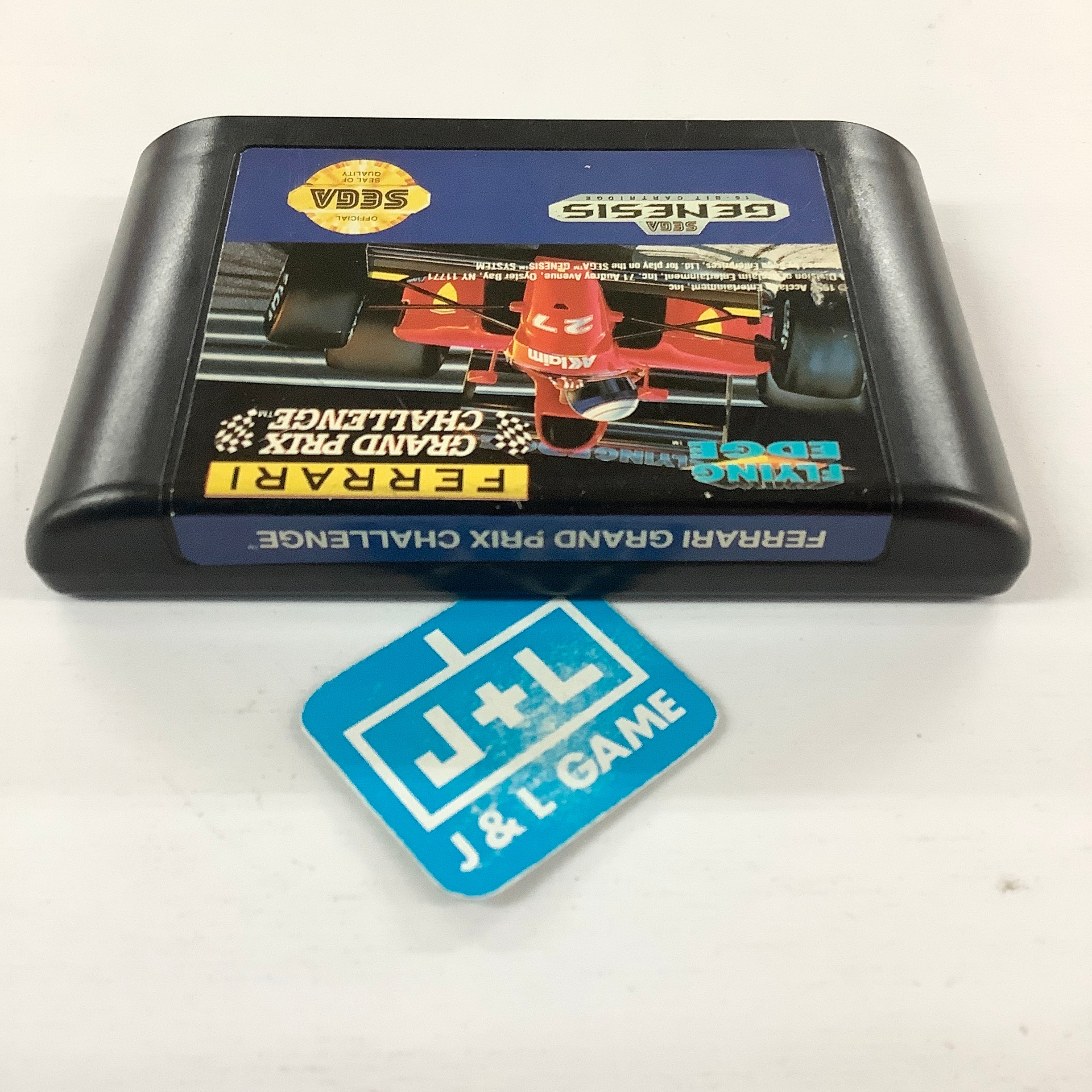 Ferrari Grand Prix Challenge - (SG) SEGA Genesis [Pre-Owned] Video Games Flying Edge   