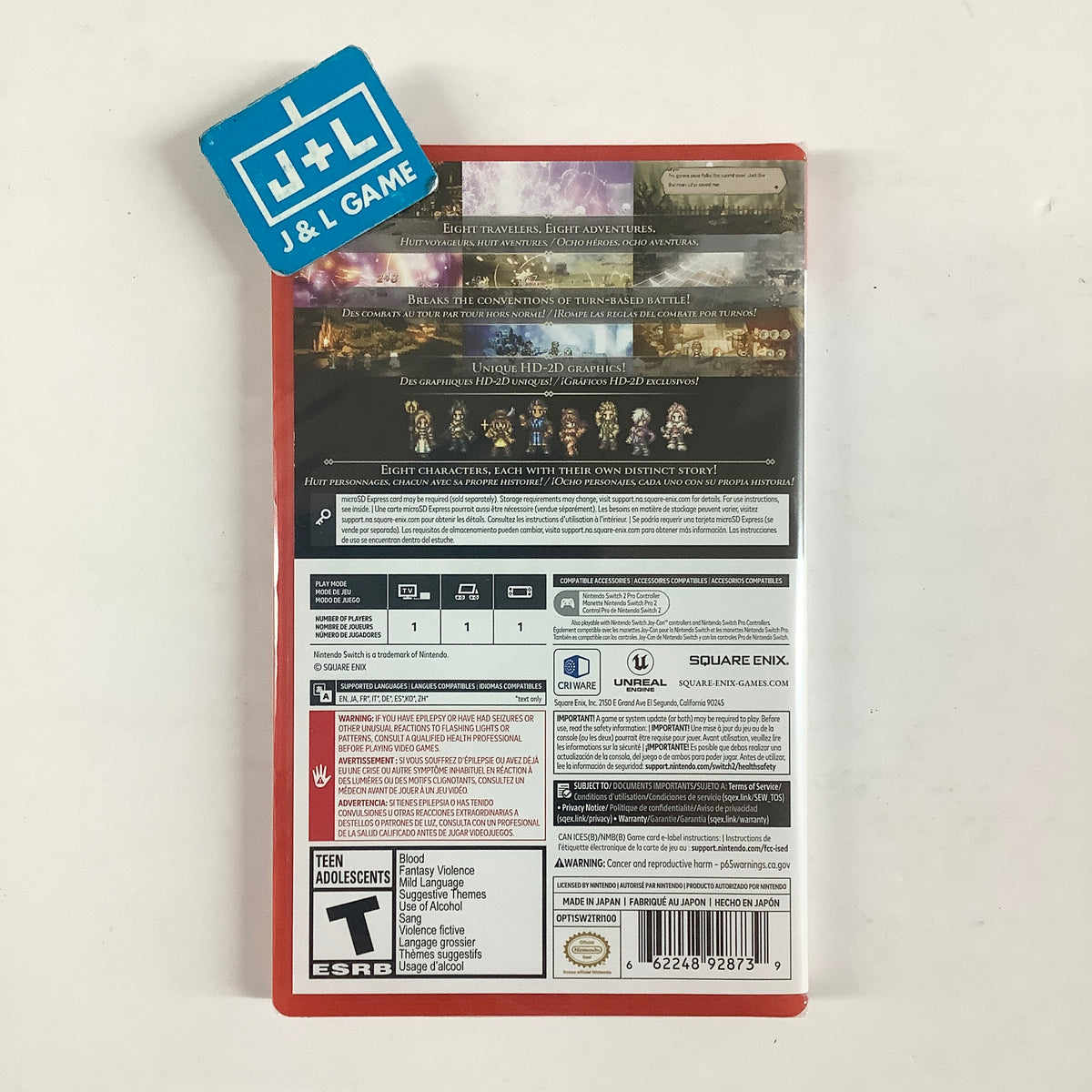 Octopath Traveler - (NS2) Nintendo Switch 2