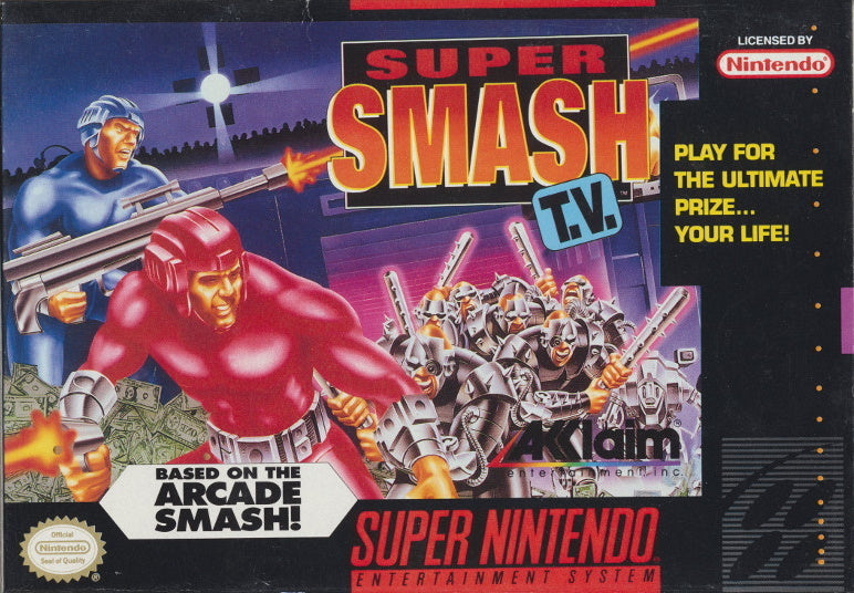 Super Smash T.V. - (SNES) Super Nintendo [Pre-Owned] Video Games Acclaim