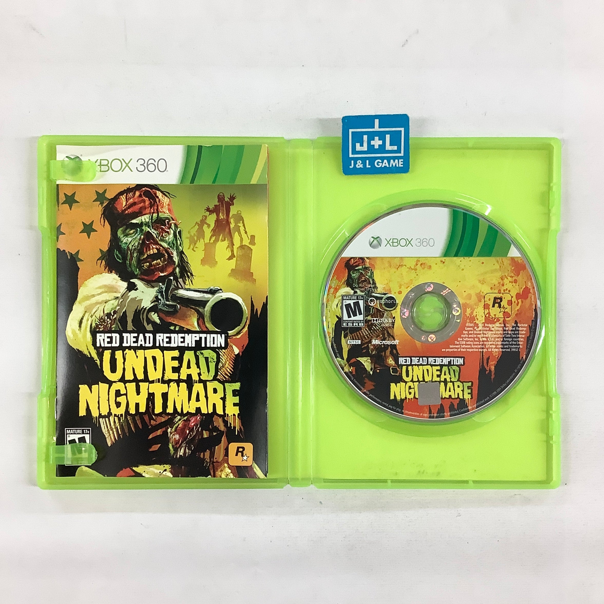Red Dead Redemption: Undead Nightmare - Xbox 360 [Pre-Owned] Video Games Rockstar Games