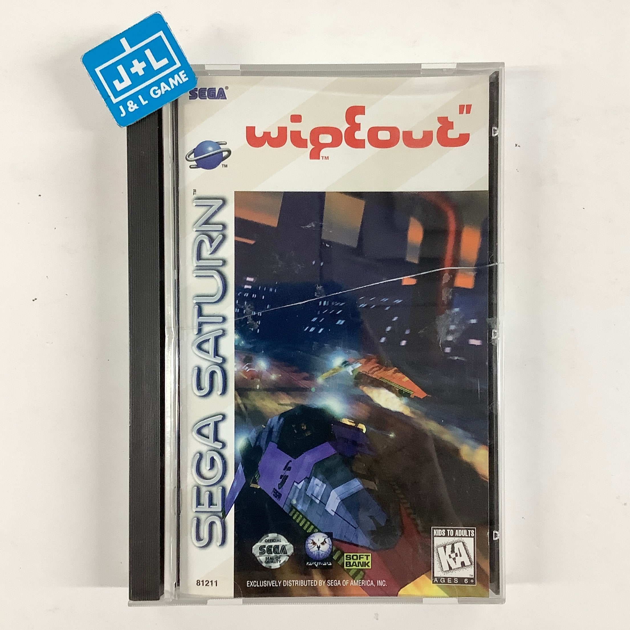 Wipeout - (SS) SEGA Saturn [Pre-Owned] Video Games Sega