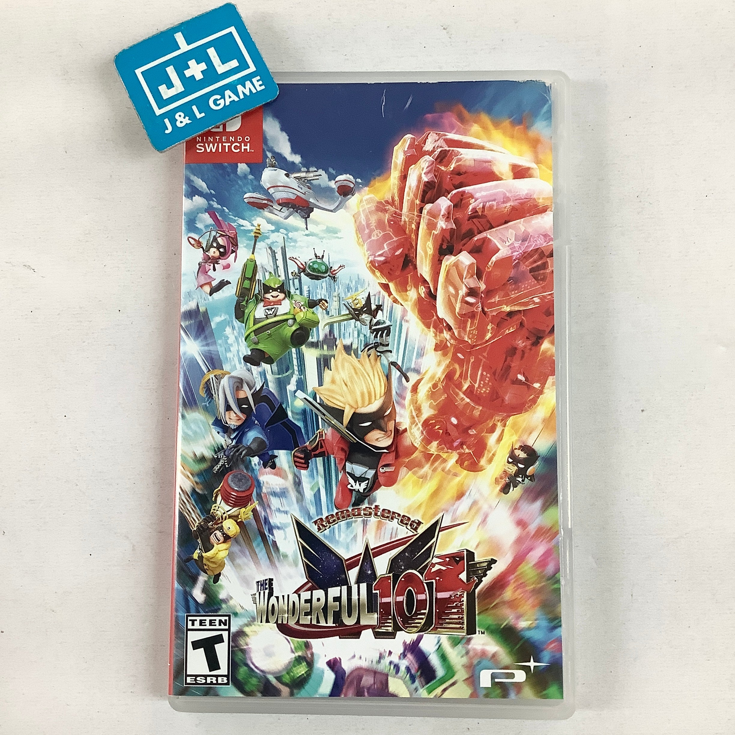 The Wonderful 101: Remastered - (NSW) Nintendo Switch [Pre-Owned] Video Games Nighthawk Interactive