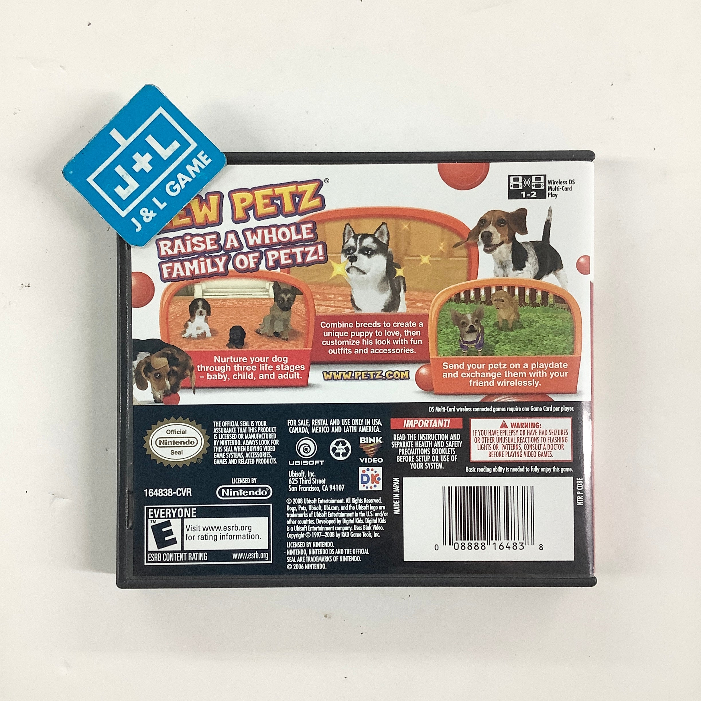 Petz: Dogz Pack - (NDS) Nintendo DS [Pre-Owned]