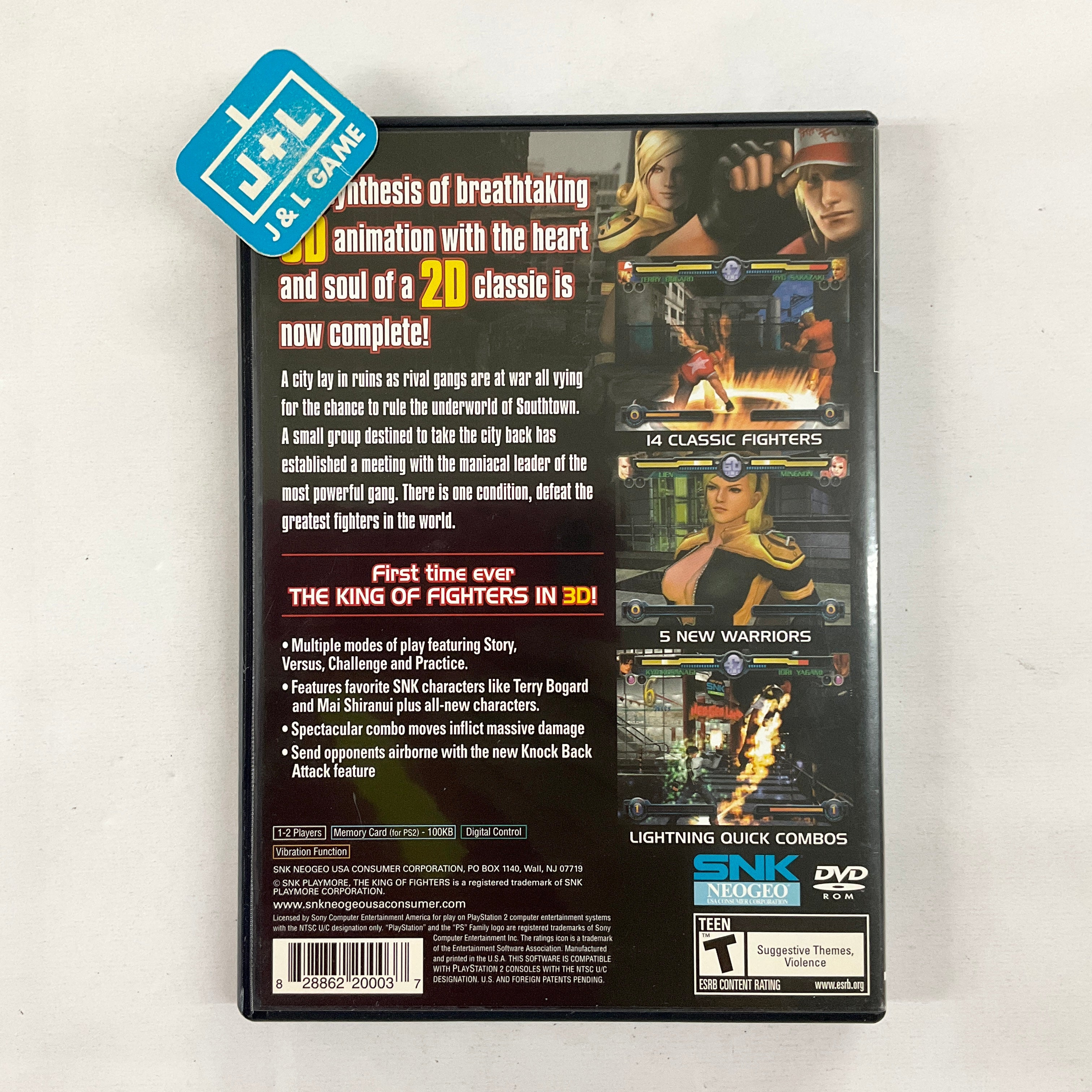 King of Fighters: Maximum Impact - (PS2) PlayStation 2 [Pre-Owned