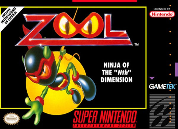 Zool: Ninja of the "Nth" Dimension - (SNES) Super Nintendo [Pre-Owned] Video Games GameTek   