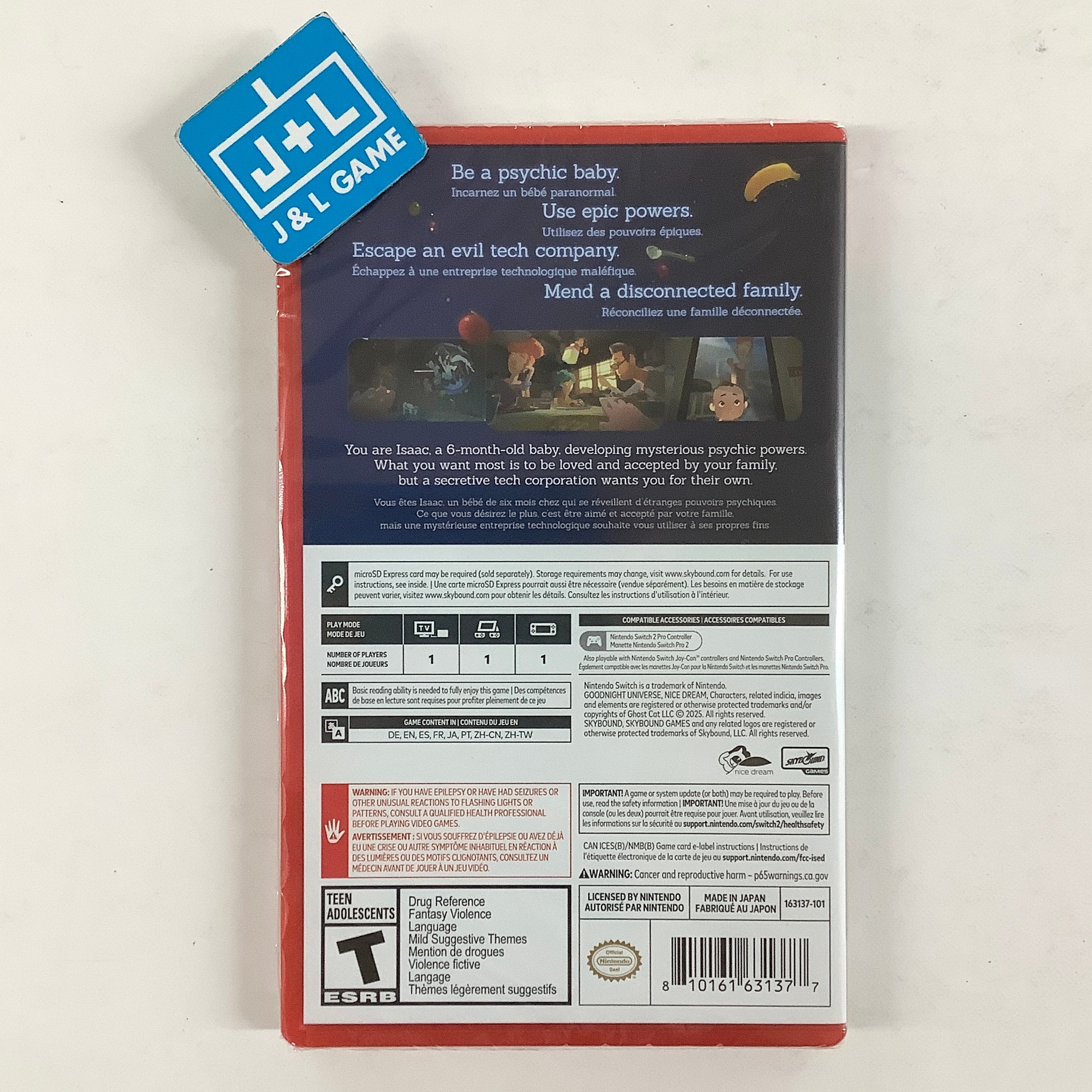 Goodnight Universe - (NSW) Nintendo Switch 2 Video Games Skybound