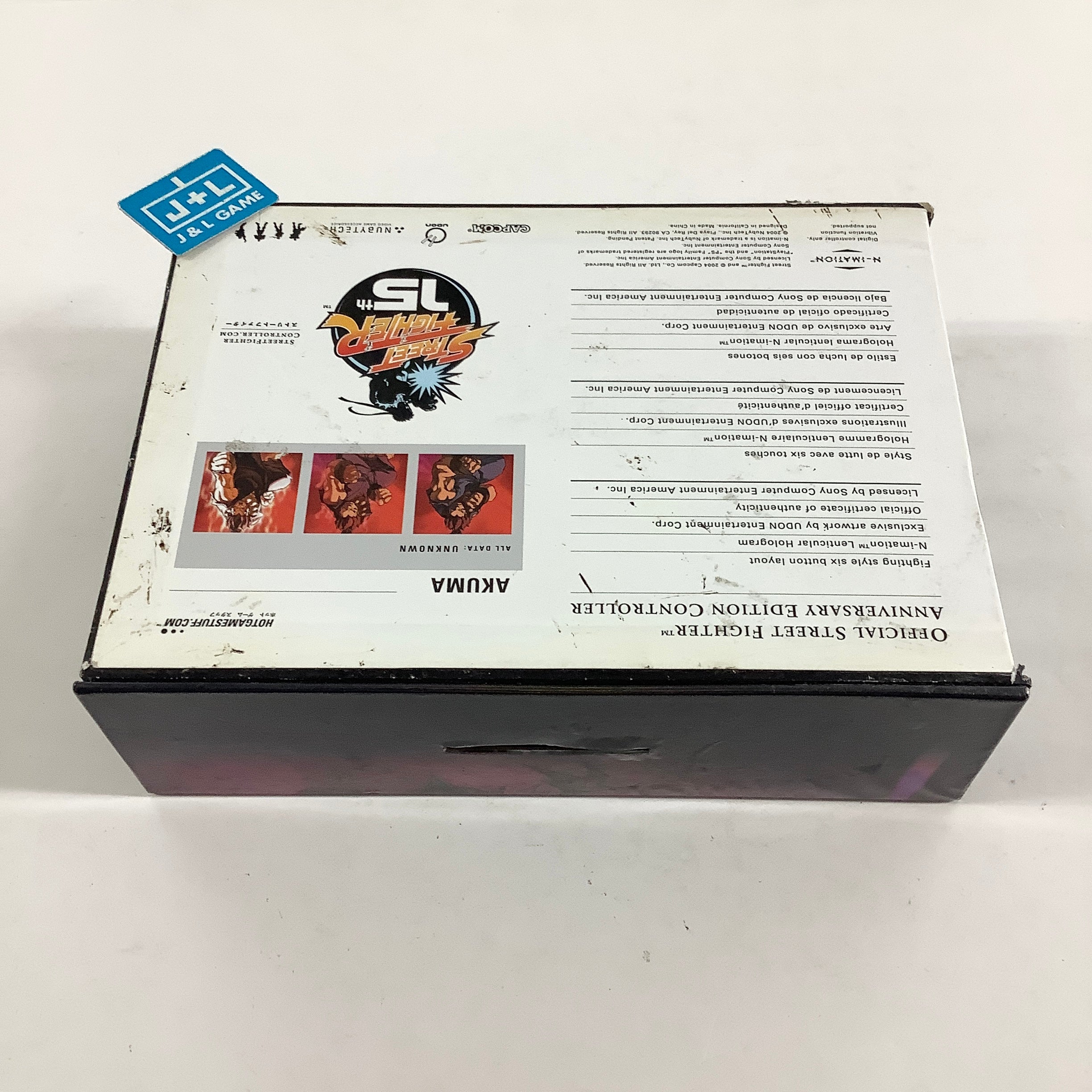 PlayStation 2 Street Fighter 15th Anniversary Edition Controller ( AKUMA ) - (PS2) PlayStation 2 [Pre-Owned] ( European Import ) Accessories Capcom
