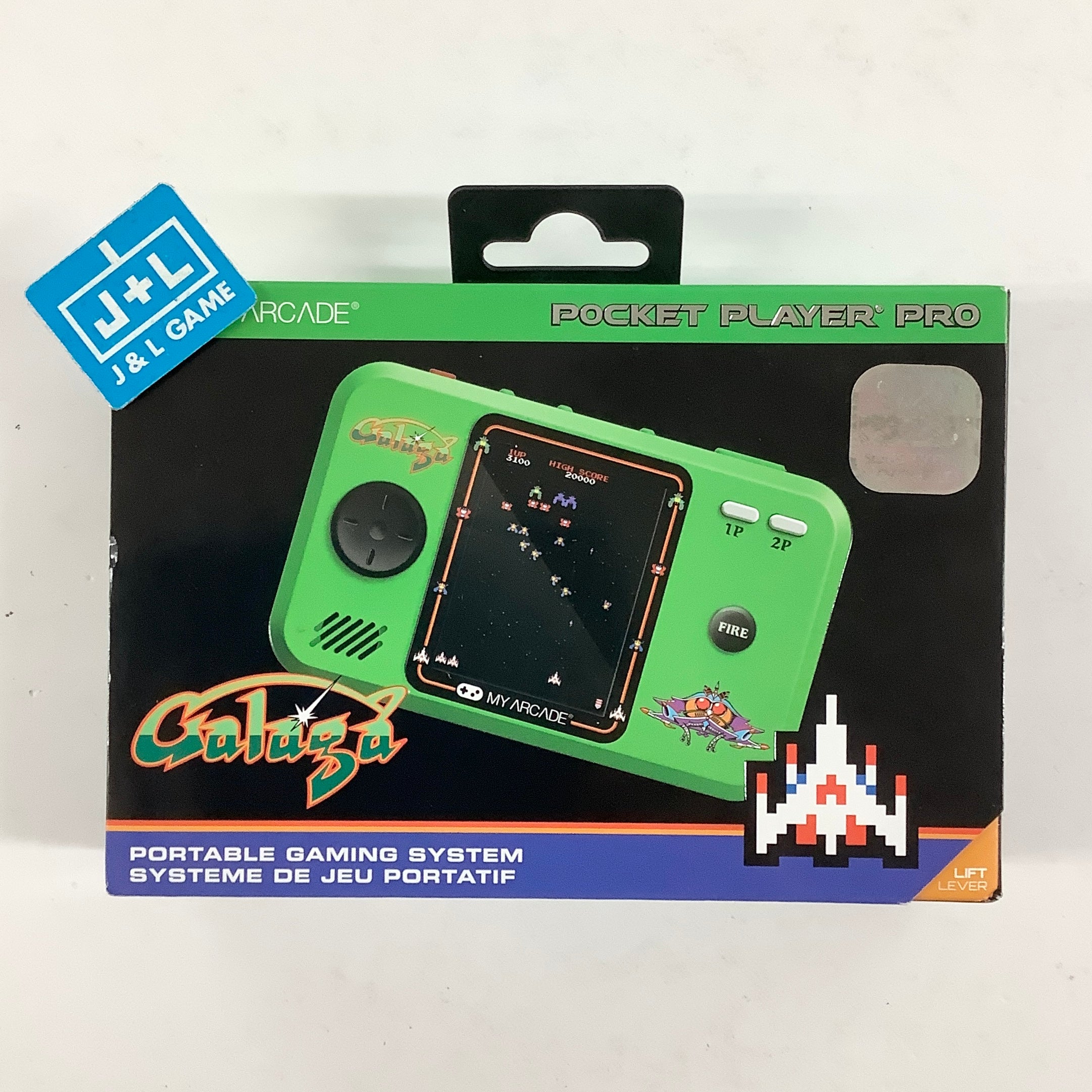 My Arcade Pocket Player Pro (Galaga) Toy My Arcade