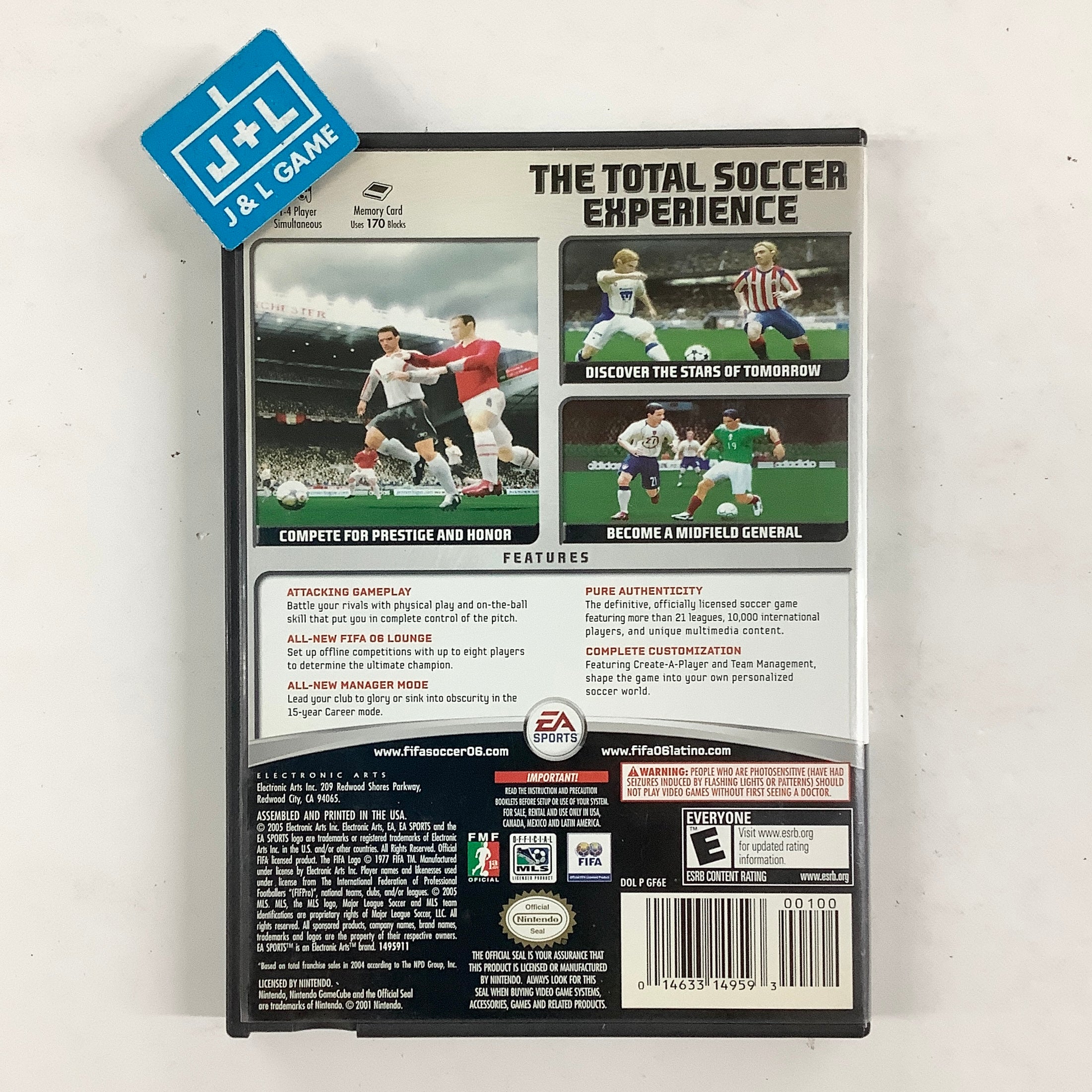 FIFA Soccer 06 - (GC) Nintendo GameCube [Pre-Owned] Electronic Arts