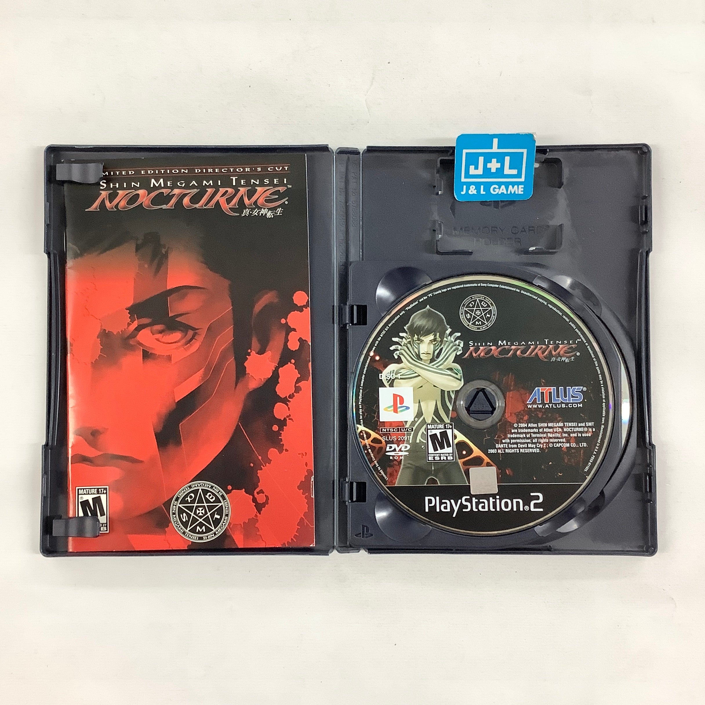 Shin Megami Tensei: Nocturne - (PS2) PlayStation 2 [Pre-Owned] Video Games Atlus