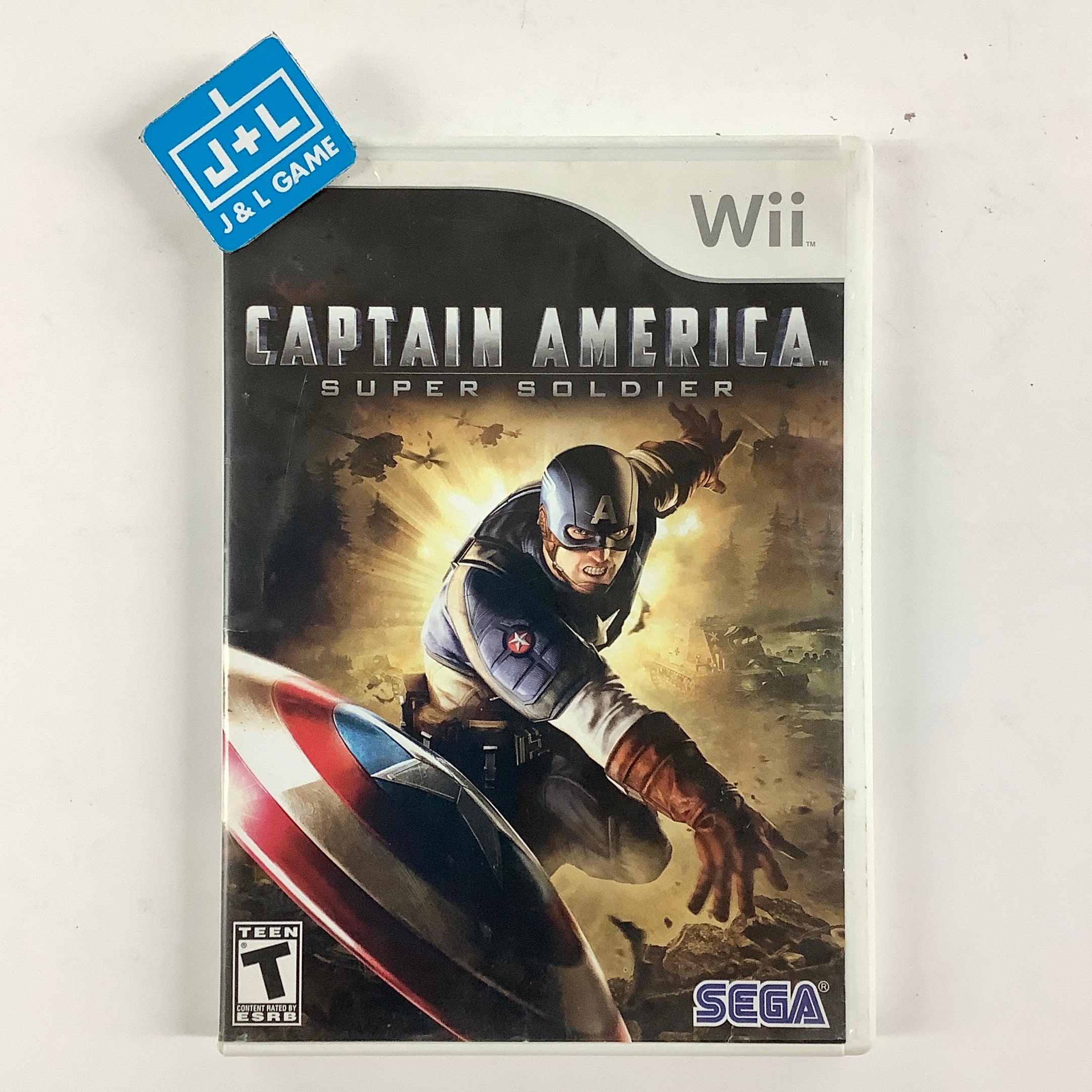 Captain America: Super Soldier - Nintendo Wii [Pre-Owned] Video Games Sega