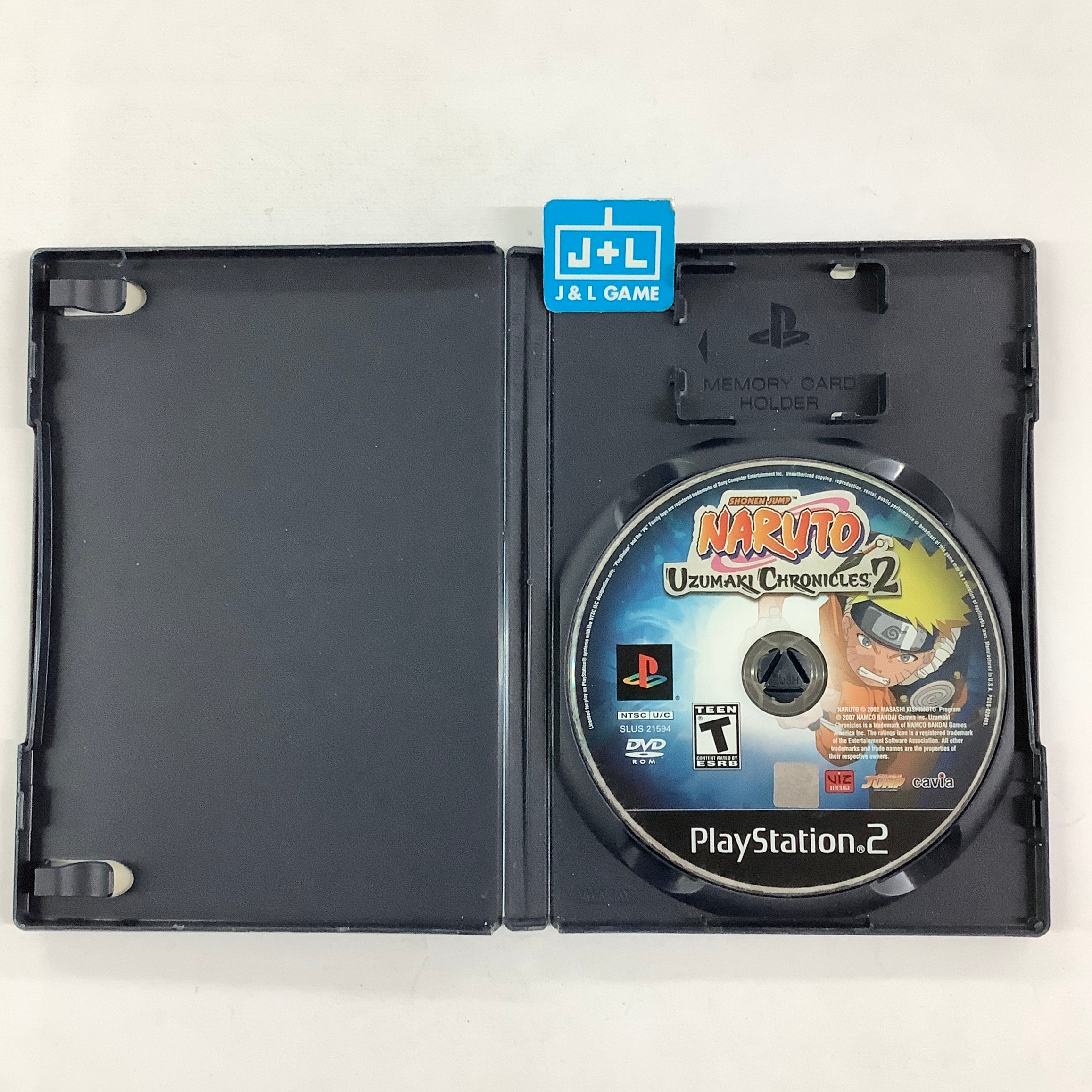 Naruto: Uzumaki Chronicles 2 - (PS2) PlayStation 2 [Pre-Owned] Video Games Namco Bandai Games