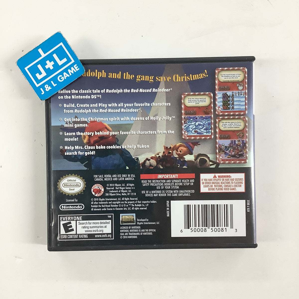 Rudolph the Red-Nosed Reindeer - (NDS) Nintendo DS [Pre-Owned] Video Games Red Wagon Games