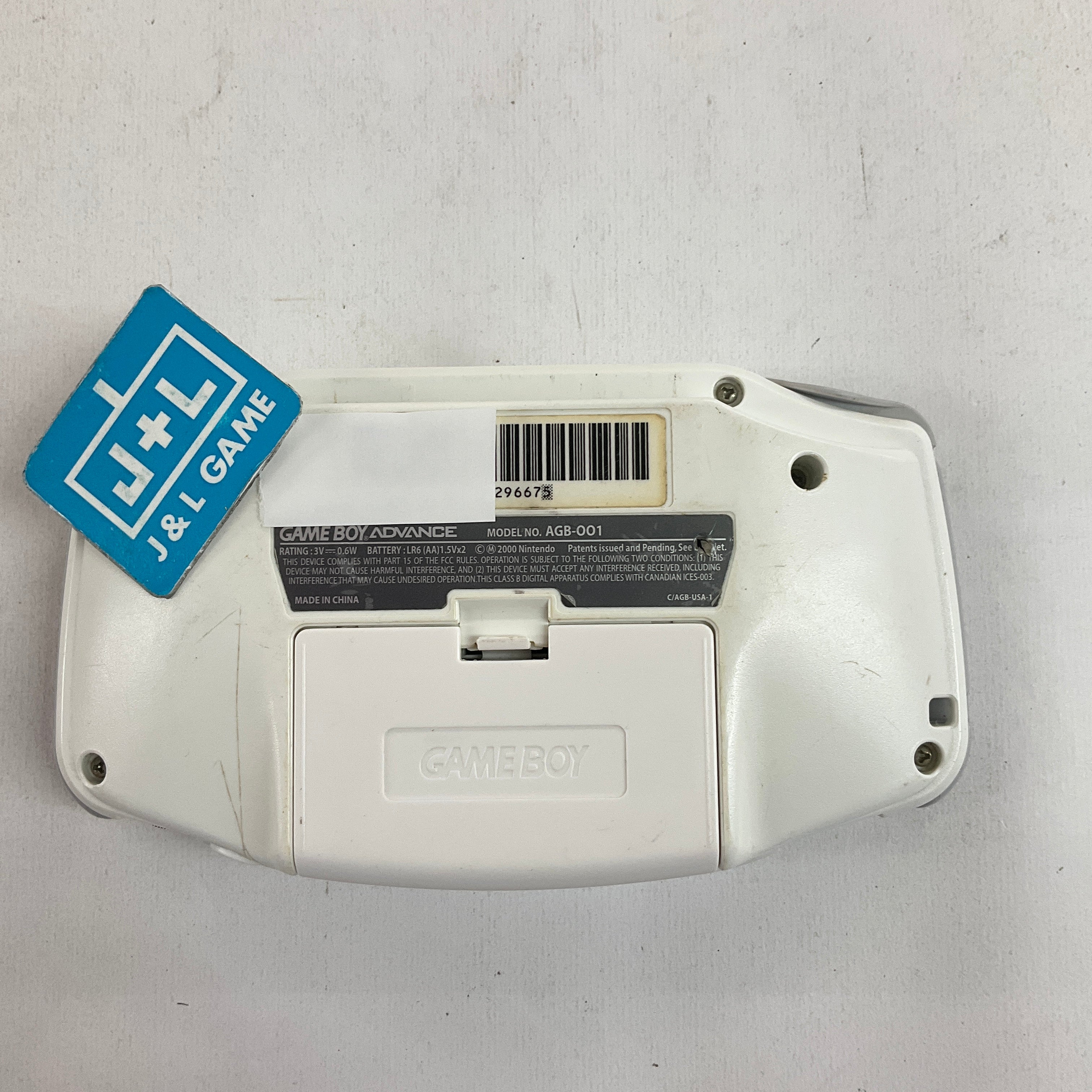 Nintendo Game Boy Advance Console (White) - (GBA) Game Boy Advance [Pre-Owned] Consoles Nintendo