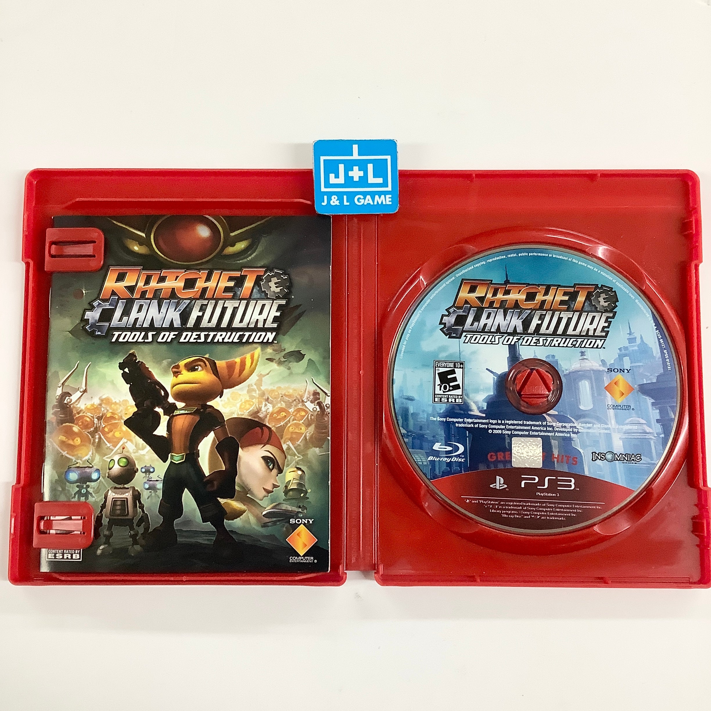 Ratchet & Clank Future: Tools of Destruction (Greatest Hits) - PlayStation 3 [Pre-Owned] Video Games SCEA
