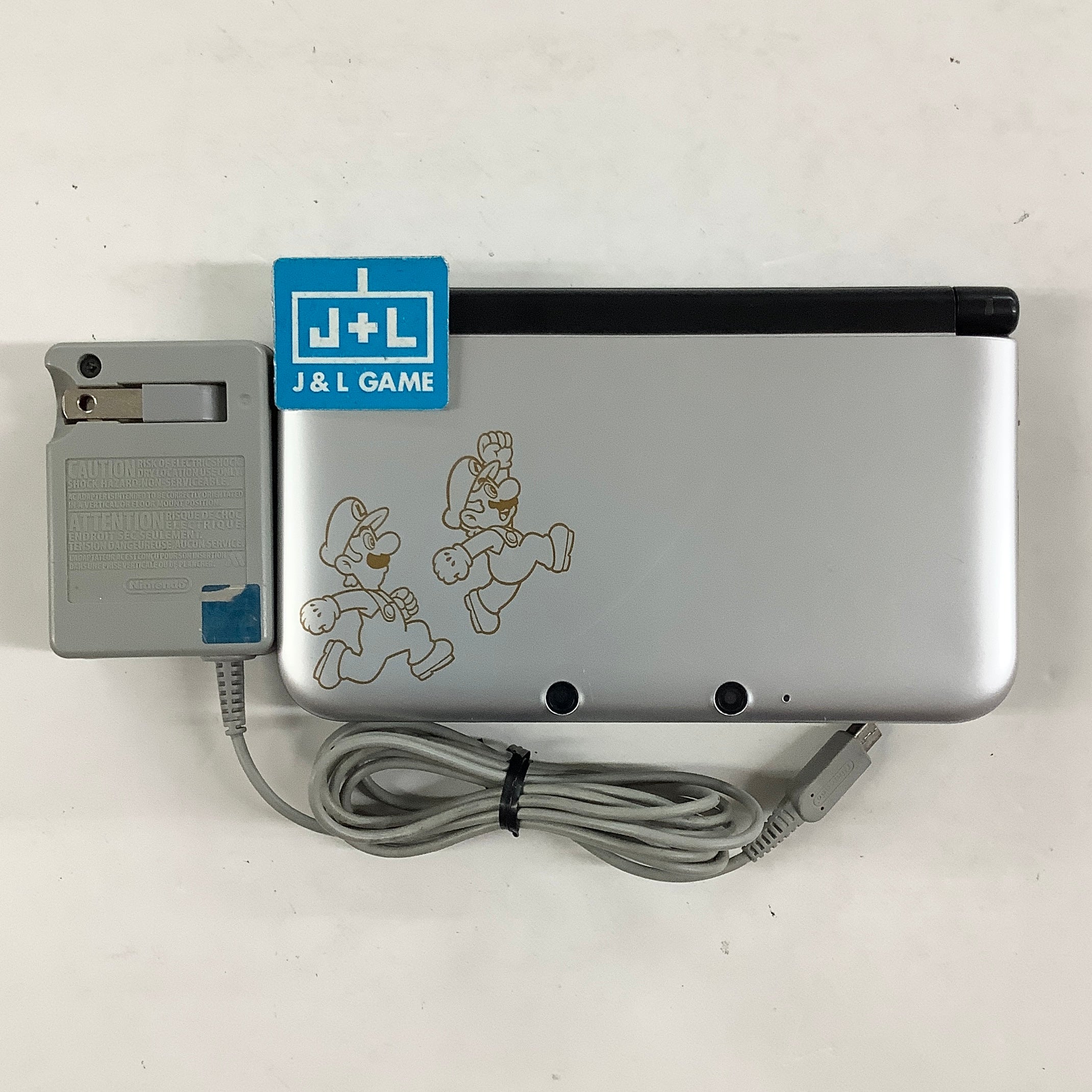 Nintendo 3DS XL Console (Mario & Luigi Silver) - Nintendo 3DS [Pre-Owned] Consoles Nintendo