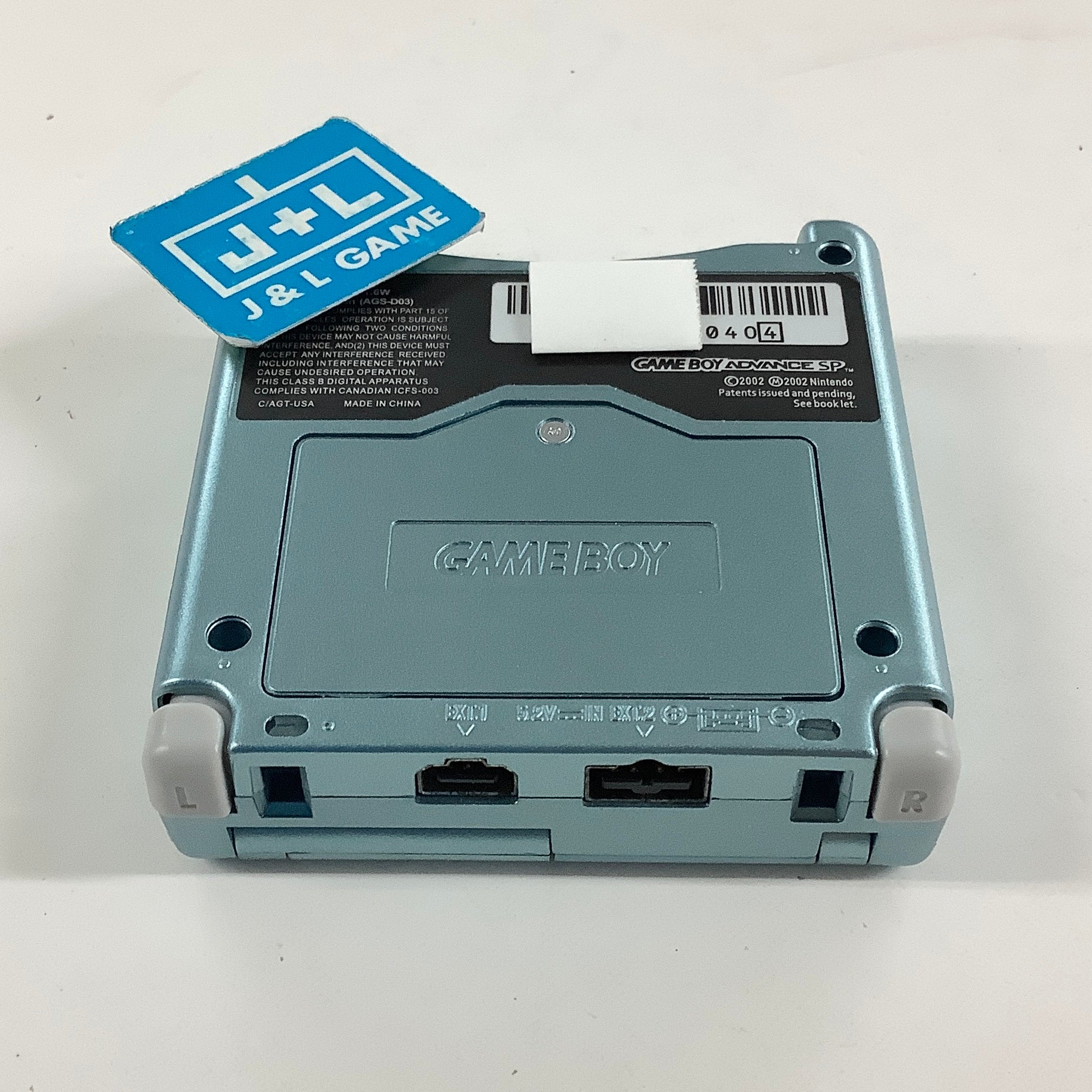 Nintendo Game Boy Advance SP Console AGS - 101 (Pearl Blue) - (GBA) Game Boy Advance SP [Pre-Owned] (Japanese Import)