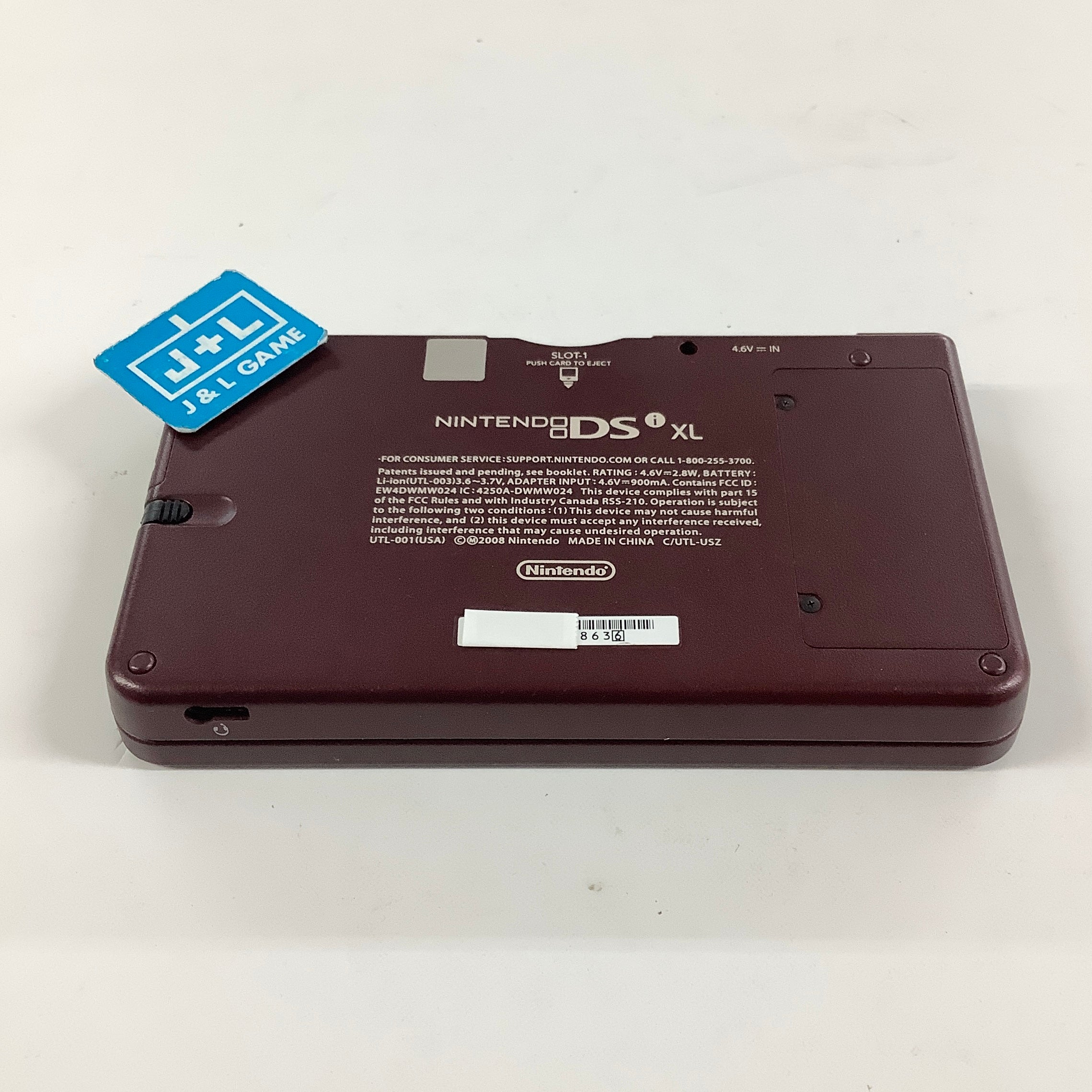 Nintendo DSi XL Console (Burgundy) - (NDS) Nintendo DS [Pre-Owned] Consoles Nintendo